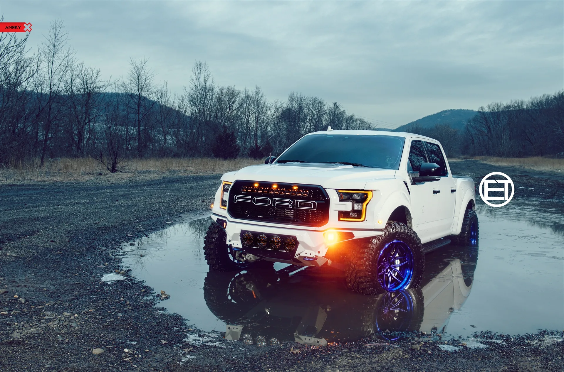 Anrky Blue AN36 SeriesTHREE on Ford F-150 Raptor 2nd generation (2017-2020), photo 2