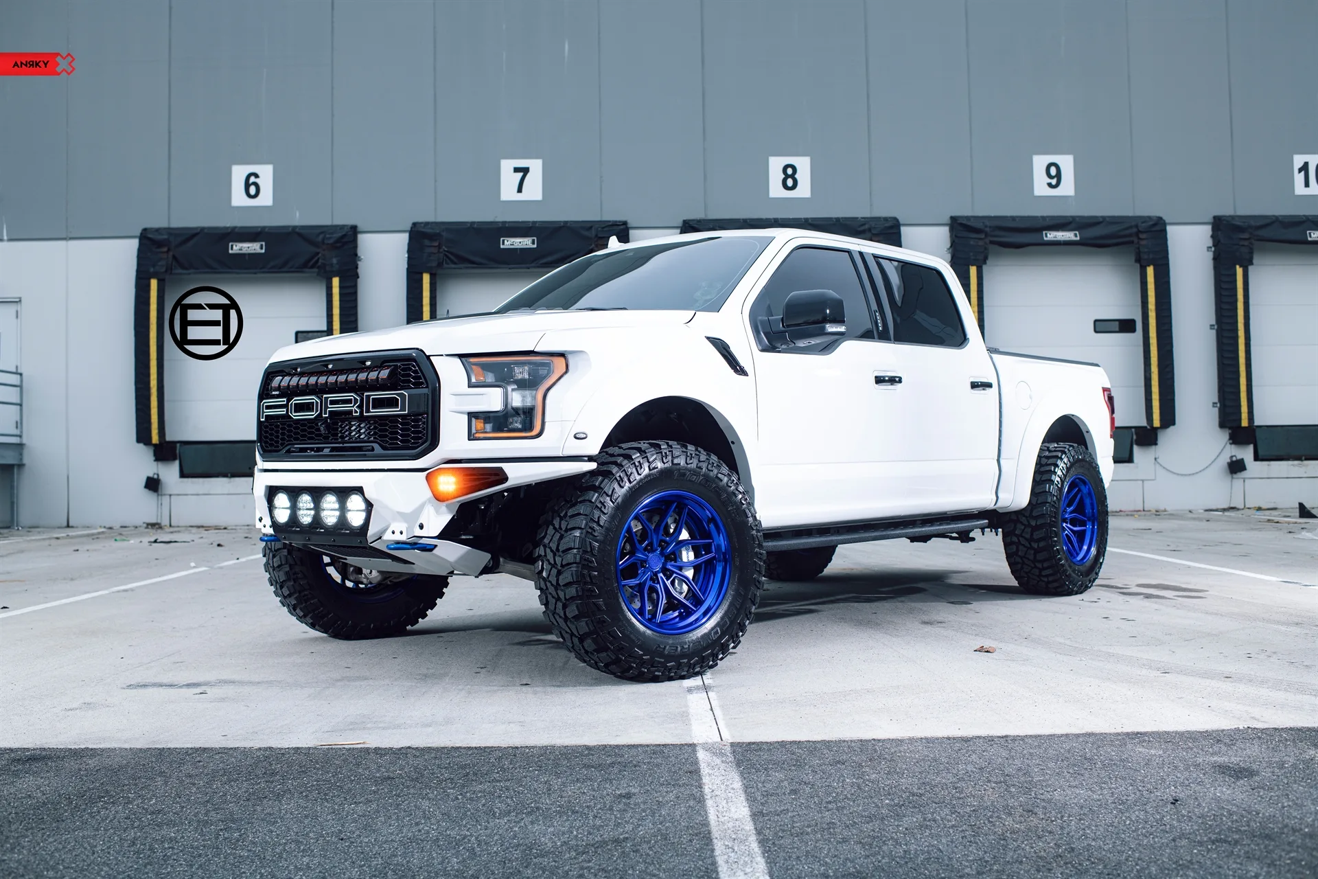 Anrky Blue AN36 SeriesTHREE on Ford F-150 Raptor 2nd generation (2017-2020), photo 11