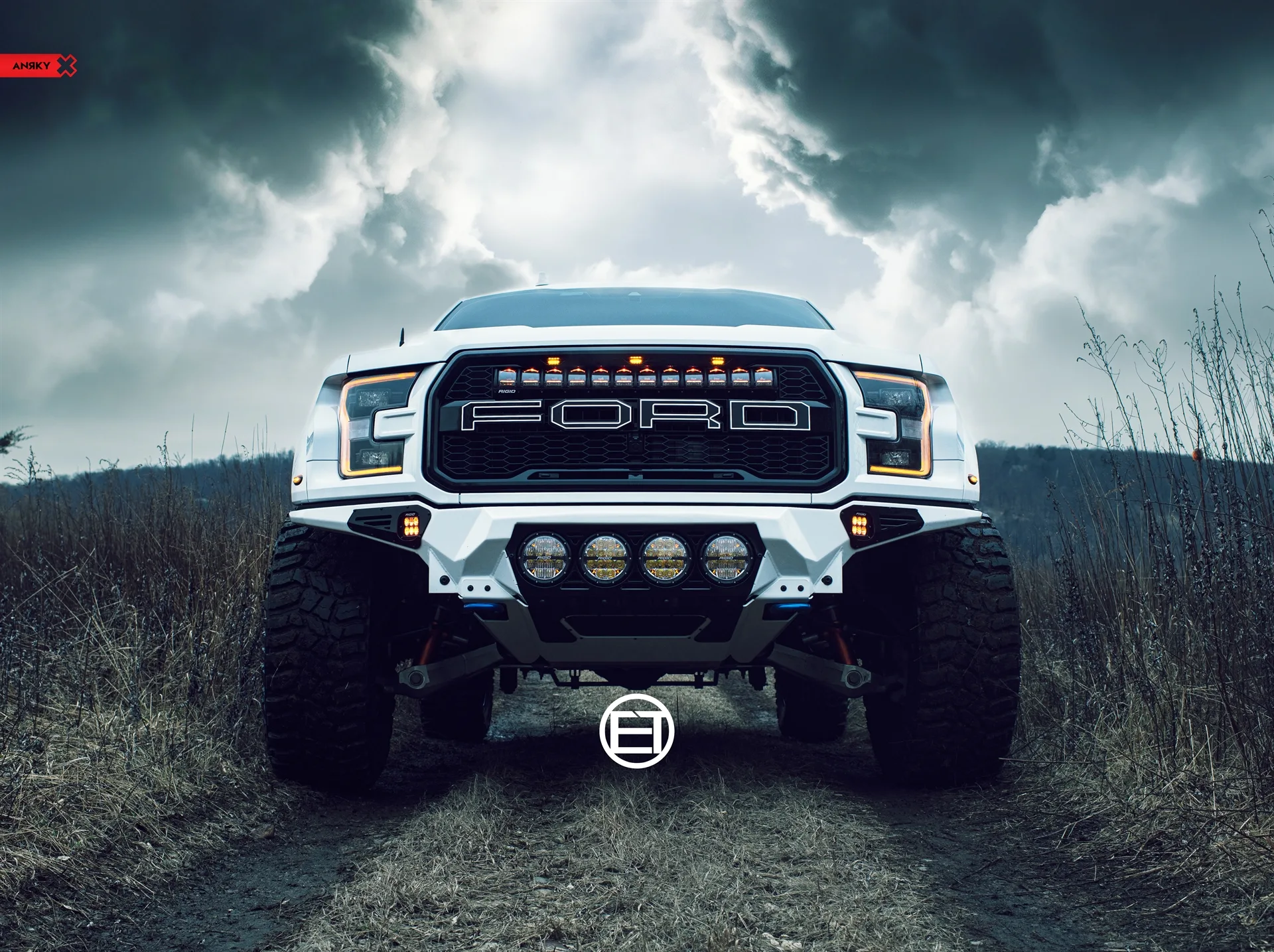 Anrky Blue AN36 SeriesTHREE on Ford F-150 Raptor 2nd generation (2017-2020), photo 4