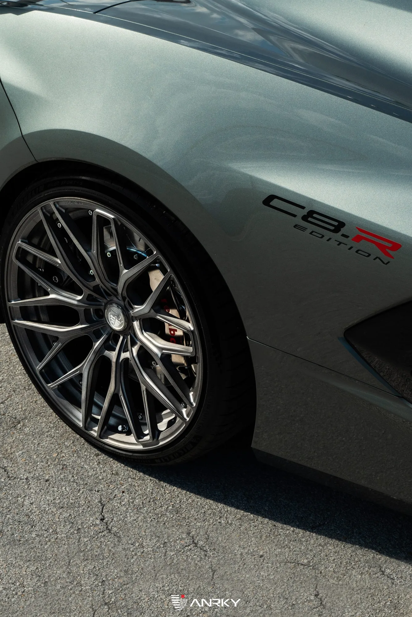 Anrky RETROSeries 2 piece, RS1.2 on Chevrolet Corvette C8, photo 6