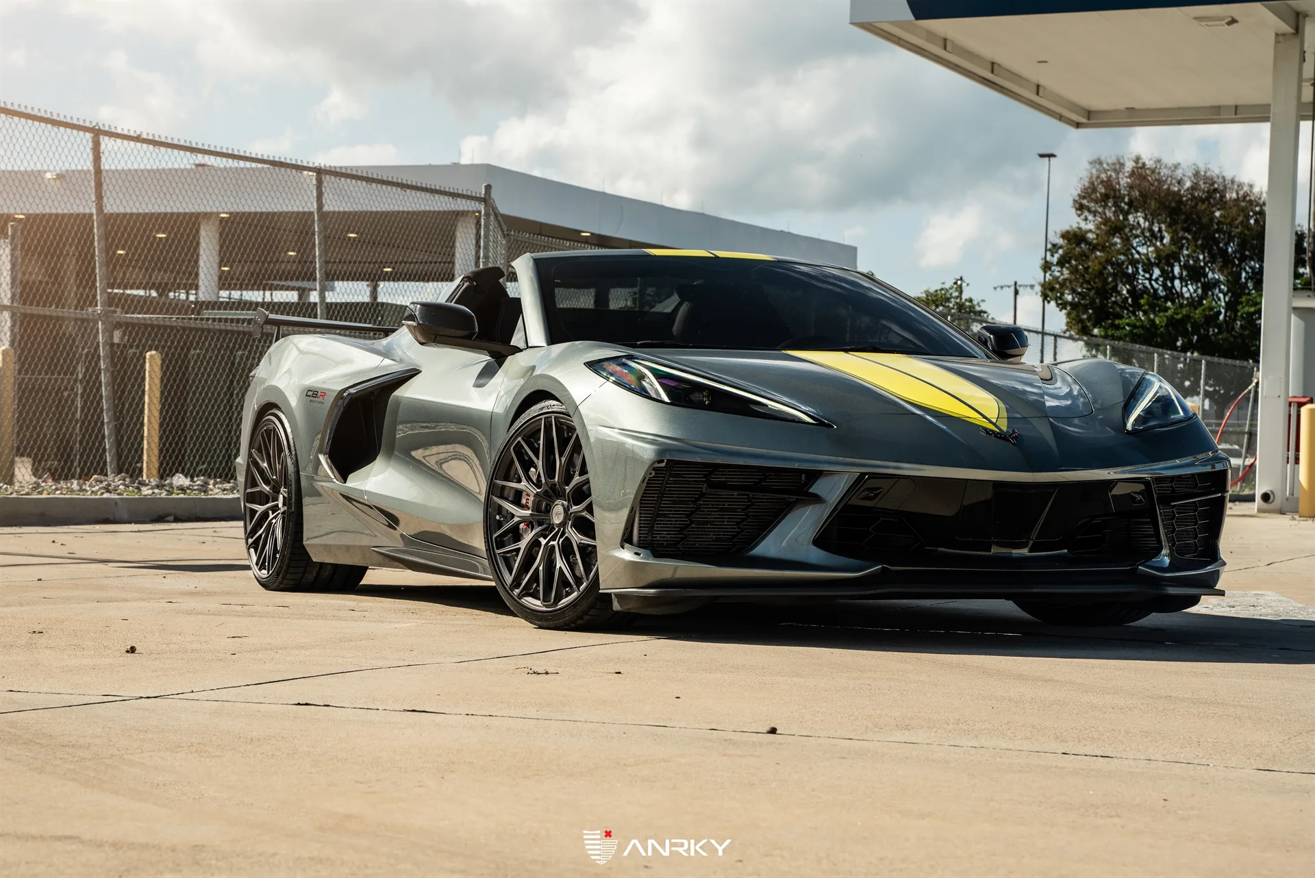 Anrky RETROSeries 2 piece, RS1.2 on Chevrolet Corvette C8, photo 4