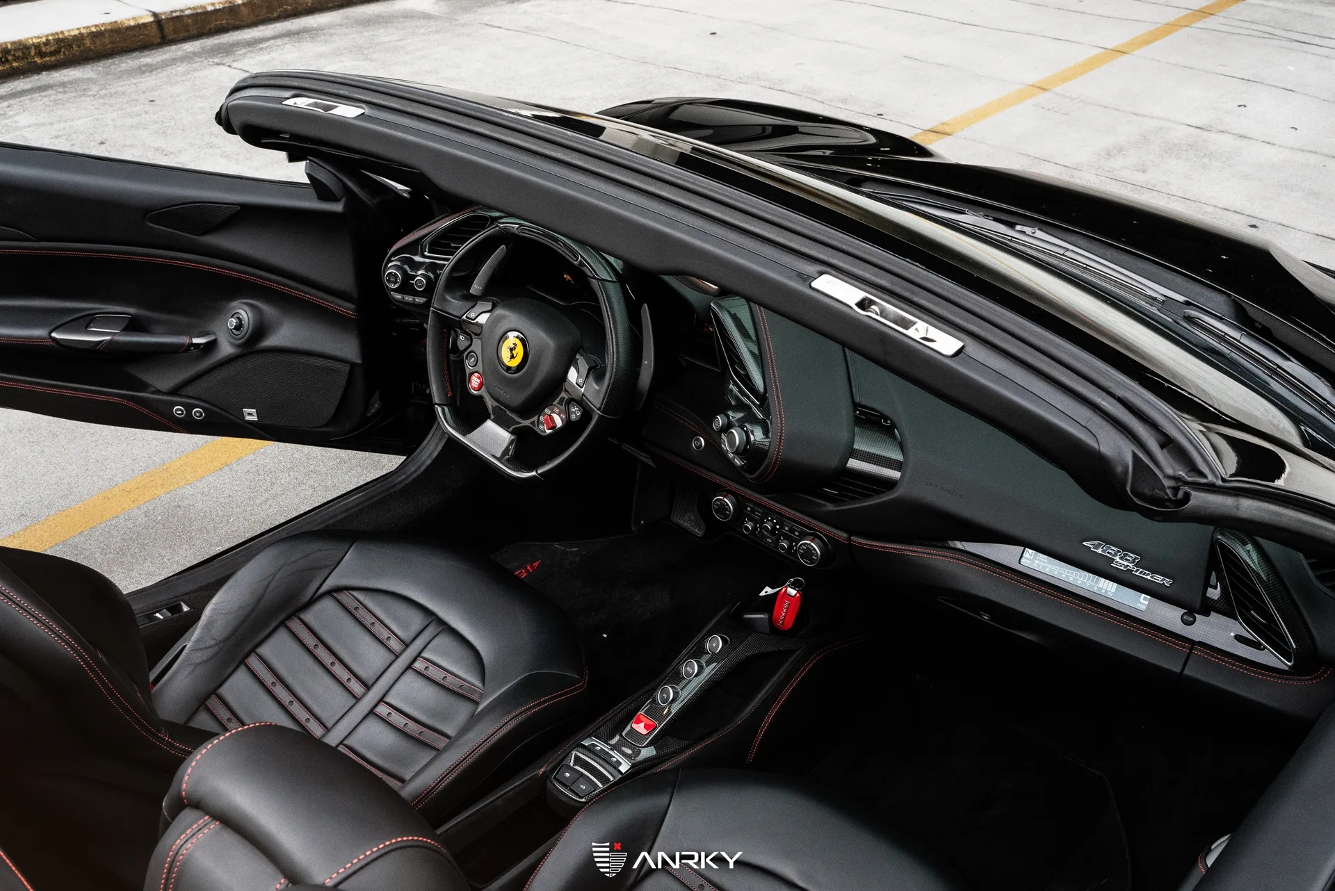 Anrky RETROSeries Carbon, RS4C on Ferrari 488, photo 10