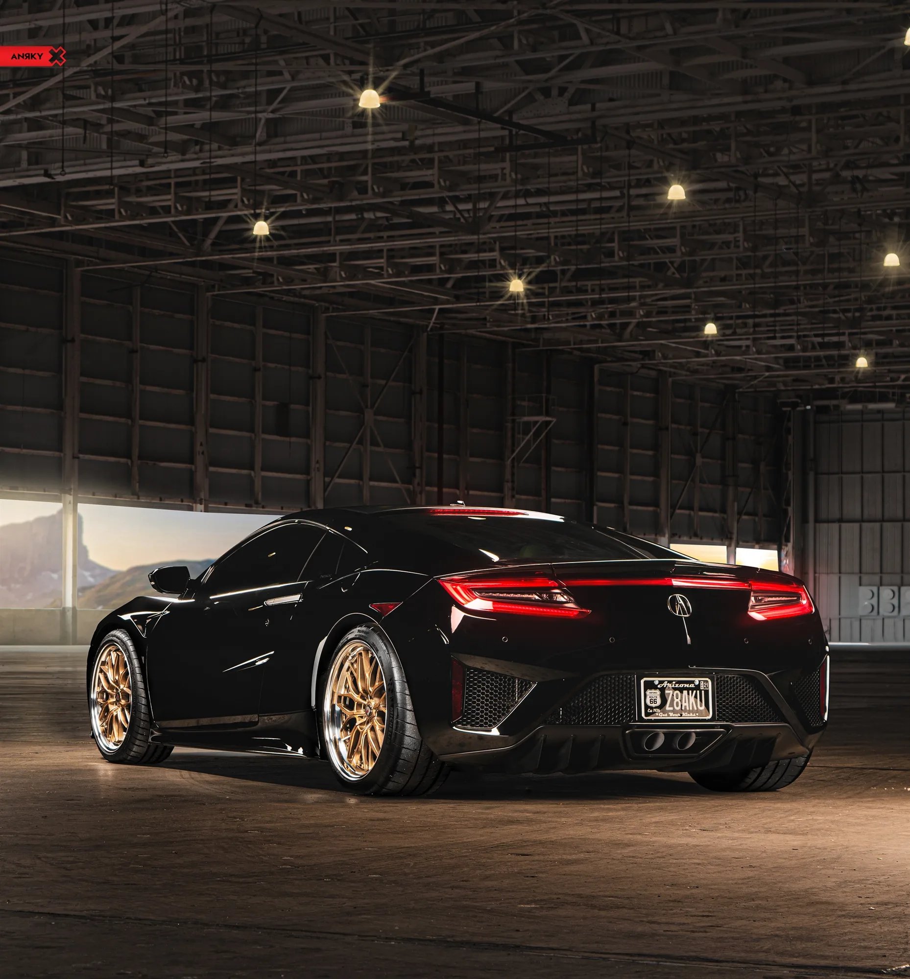 Anrky RETROSeries RS1 on Acura NSX II (NC1)