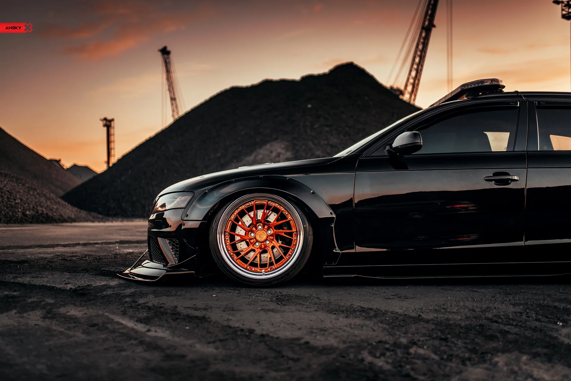 Anrky RetroSeries RS3 on Audi S4 B8.1