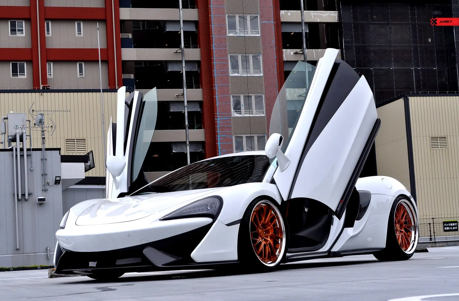 Anrky RetroSeries RS3 on McLaren 570S, photo 3