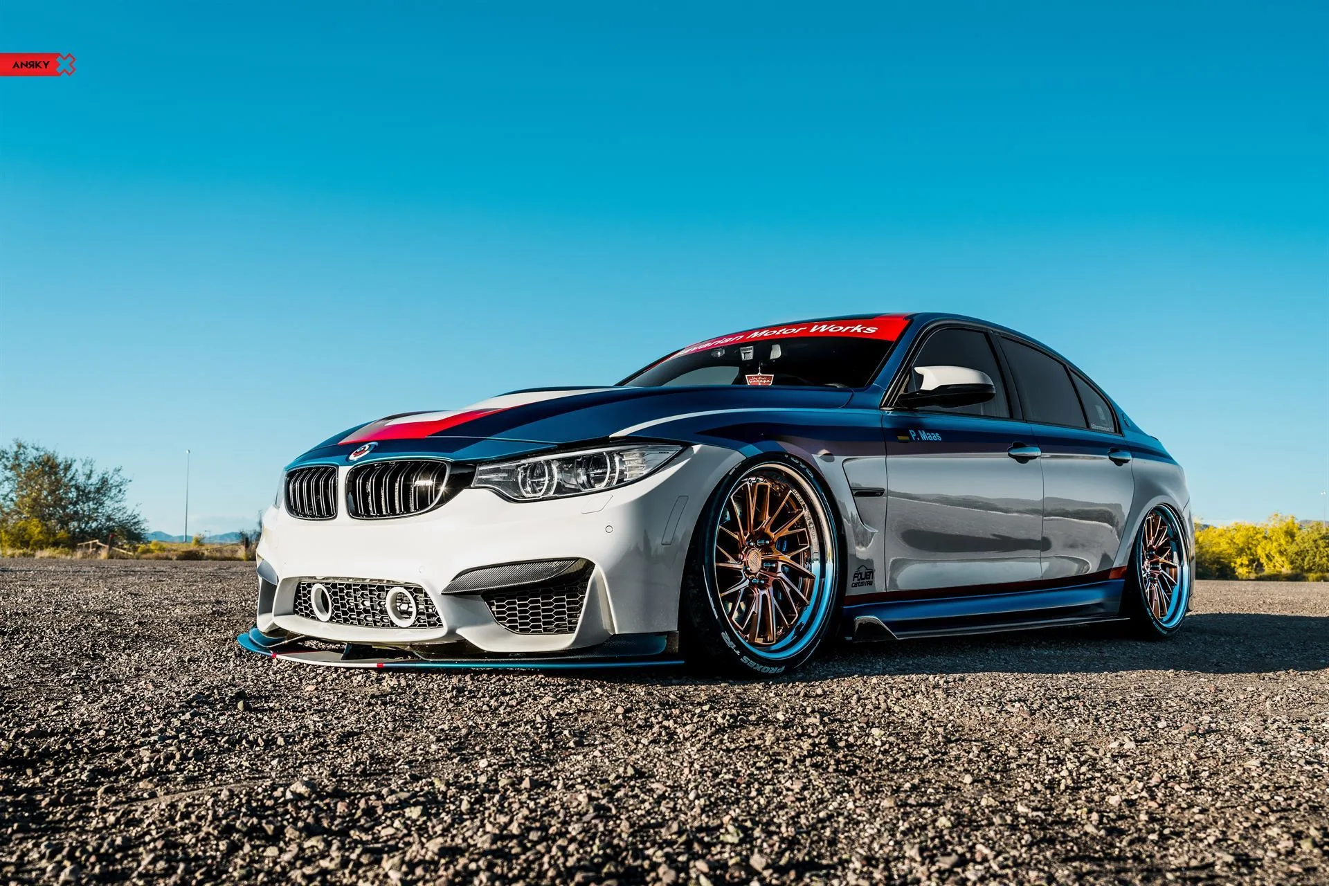 Anrky RetroSeries RS3 on BMW M3 F80.1
