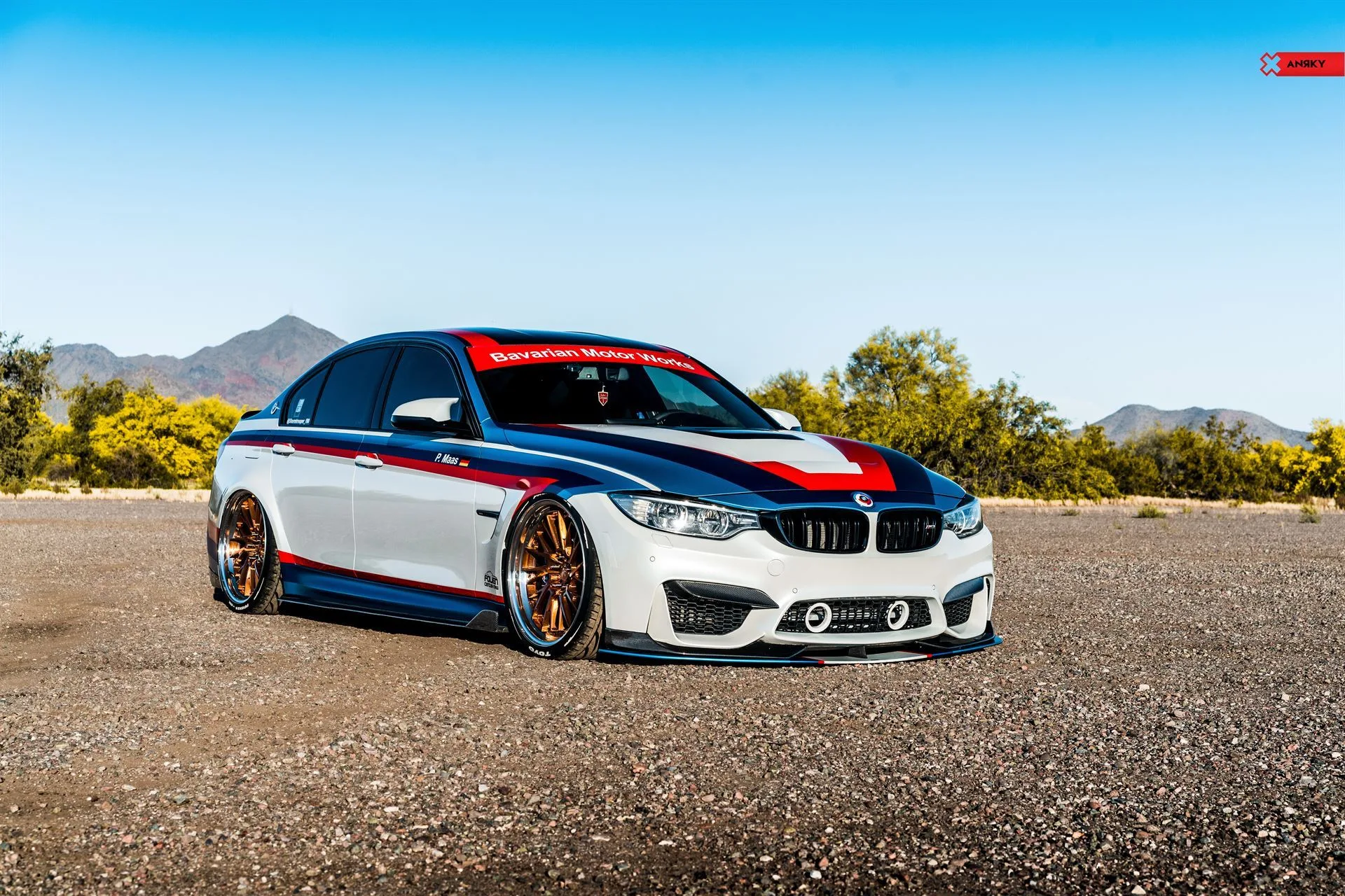 Anrky RetroSeries RS3 on BMW M3 F80.1, photo 2