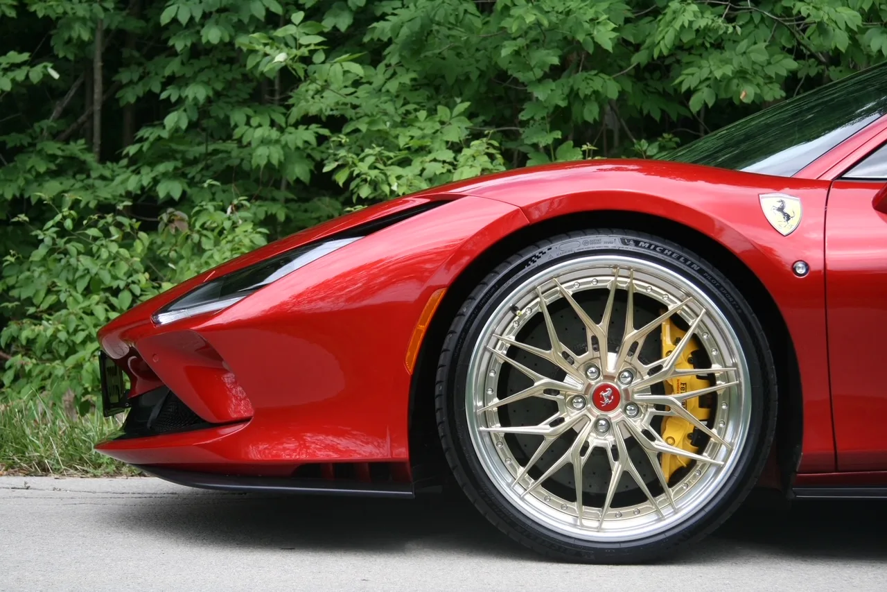 Anrky X|Series 3 piece, S3-X1 on Ferrari F8 F142MFL, photo 7