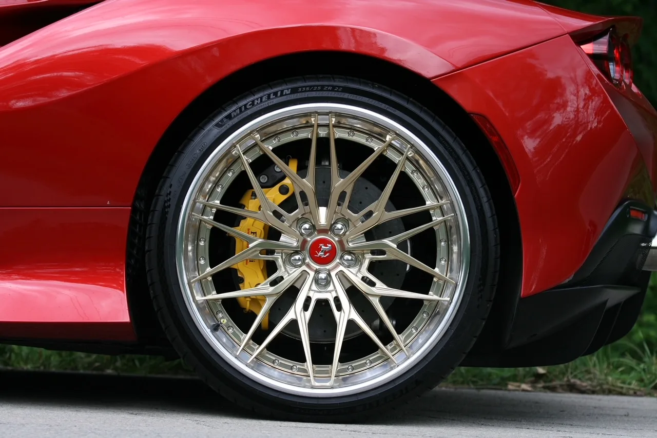 Anrky X|Series 3 piece, S3-X1 on Ferrari F8 F142MFL, photo 9