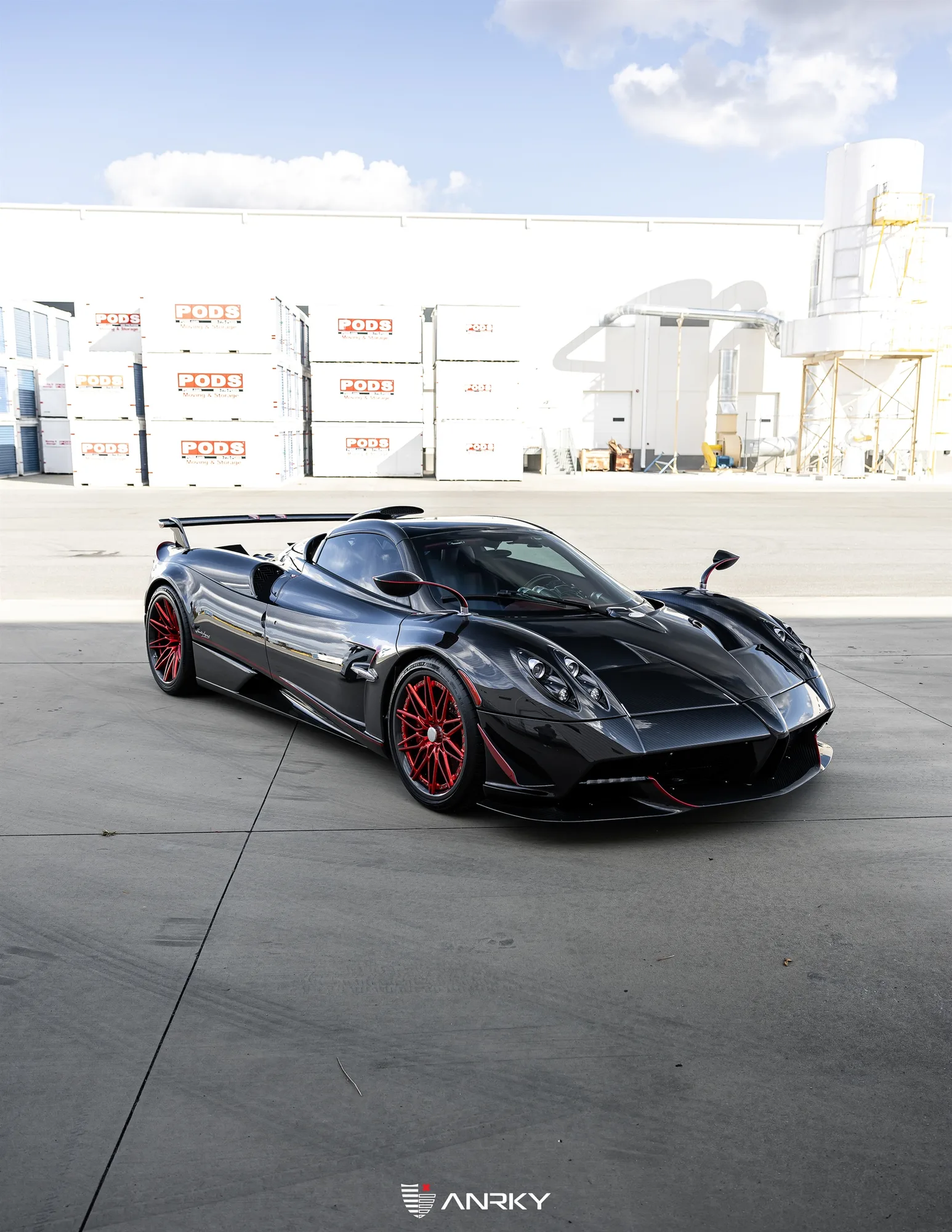 Anrky X|Series Carbon C-X6 on Pagani Huayra, photo 11