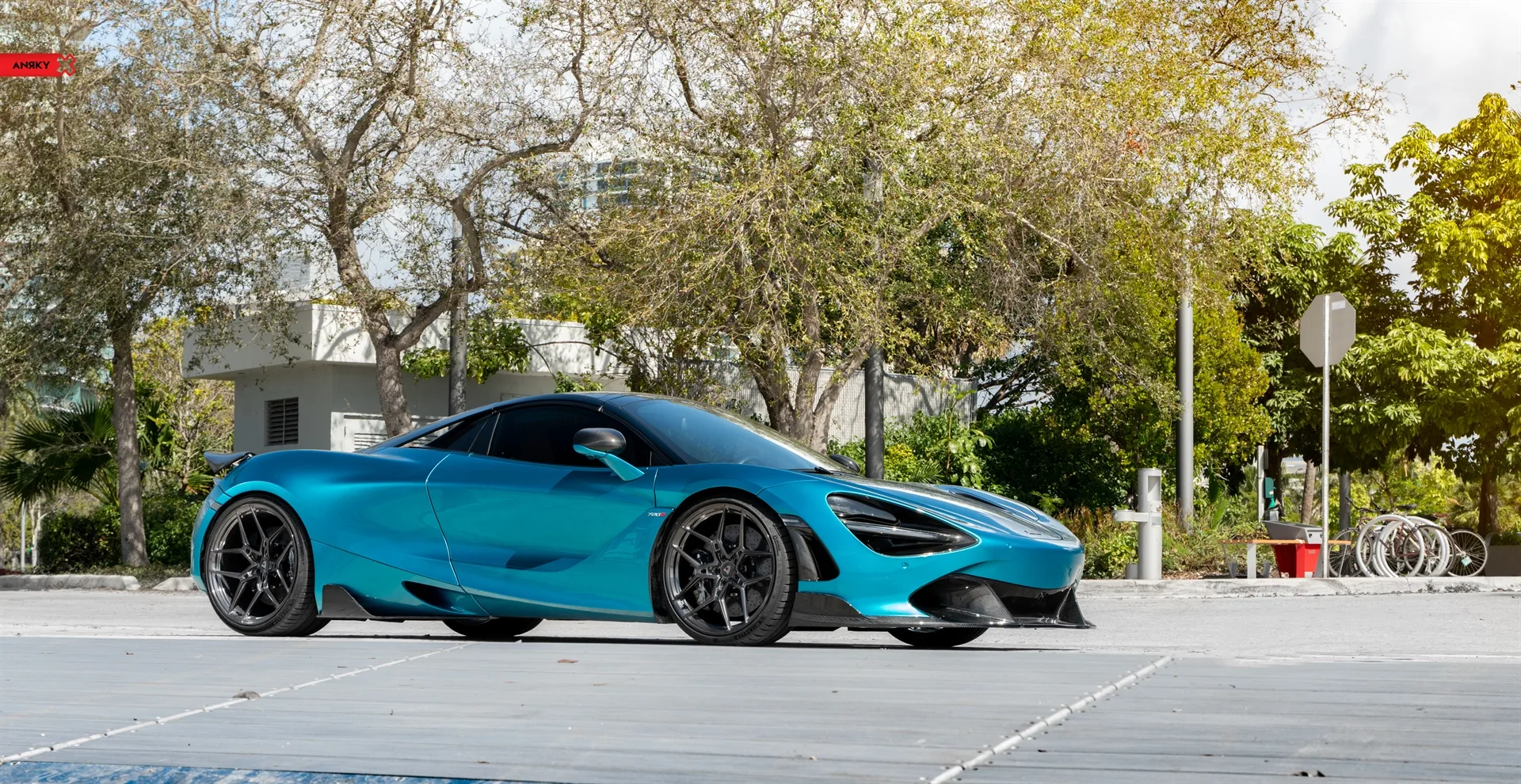 Anrky X|Series Monoblock S1-X4 on McLaren 720S