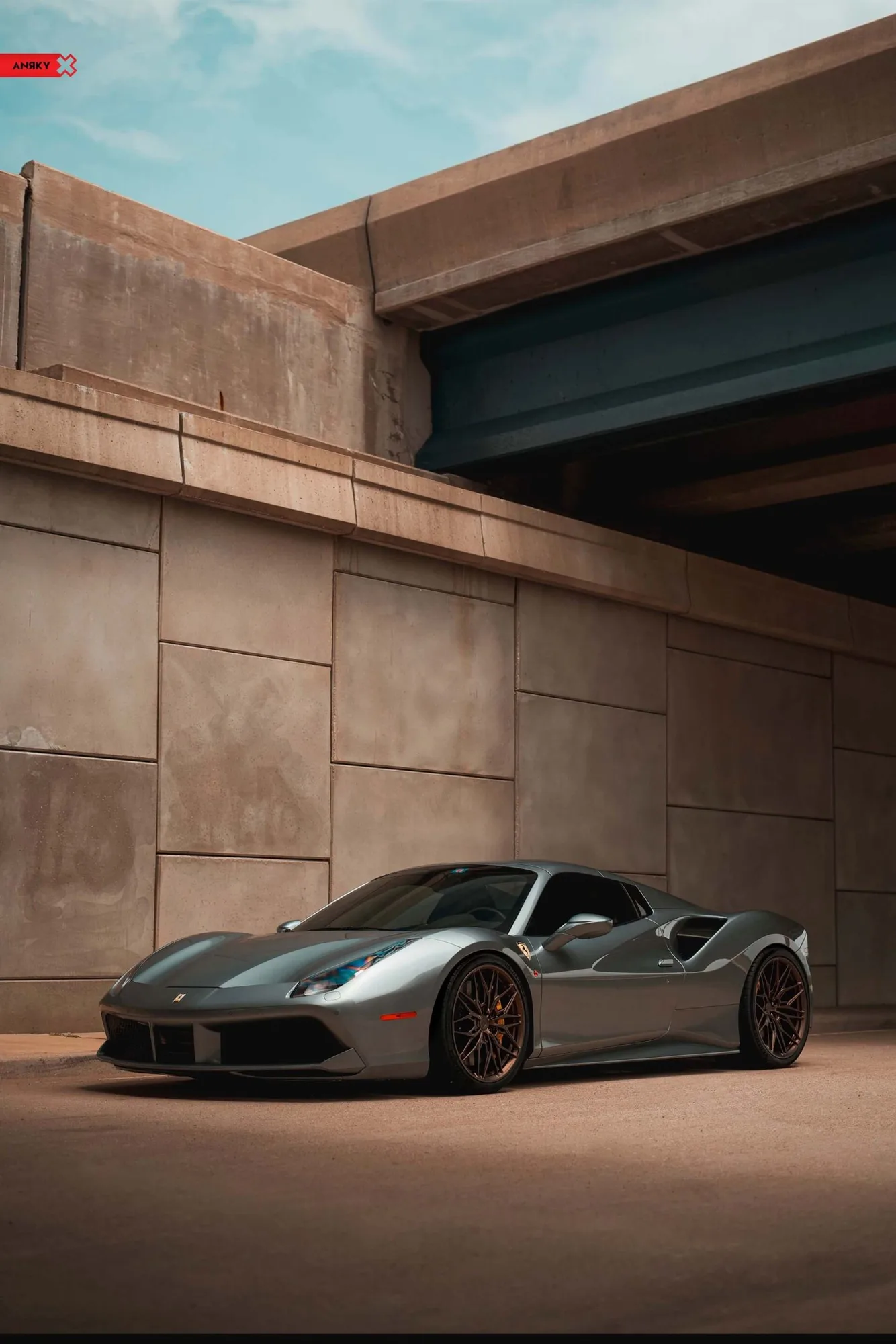 Anrky X|Series S1-X1 on Ferrari 488, photo 6