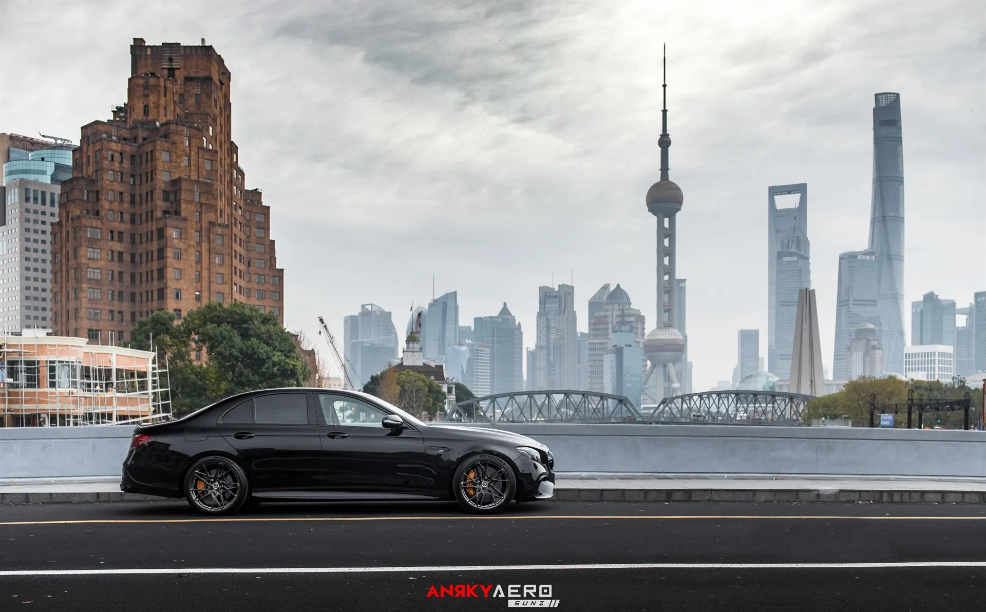Anrky X|Series S1-X2 on Mercedes-Benz E-Class W213.1