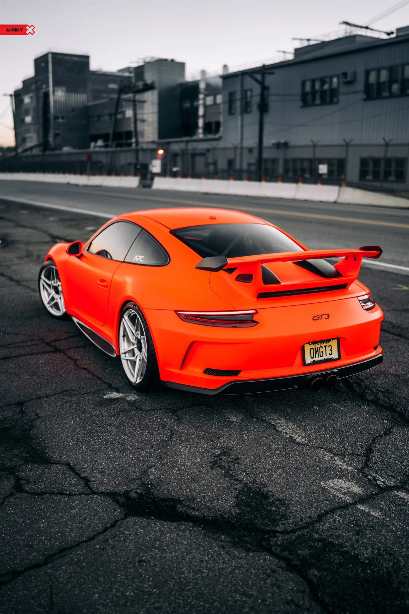 Anrky X|Series S1-X3 on Porsche 911 991.1, photo 10