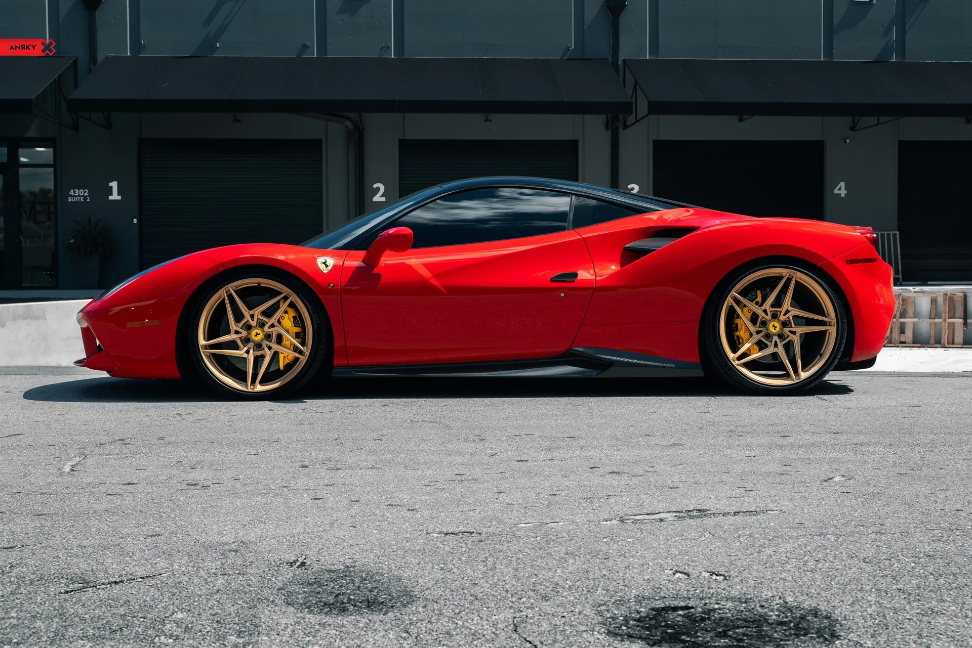 Anrky X|Series S1-X3 on Ferrari 488, photo 12