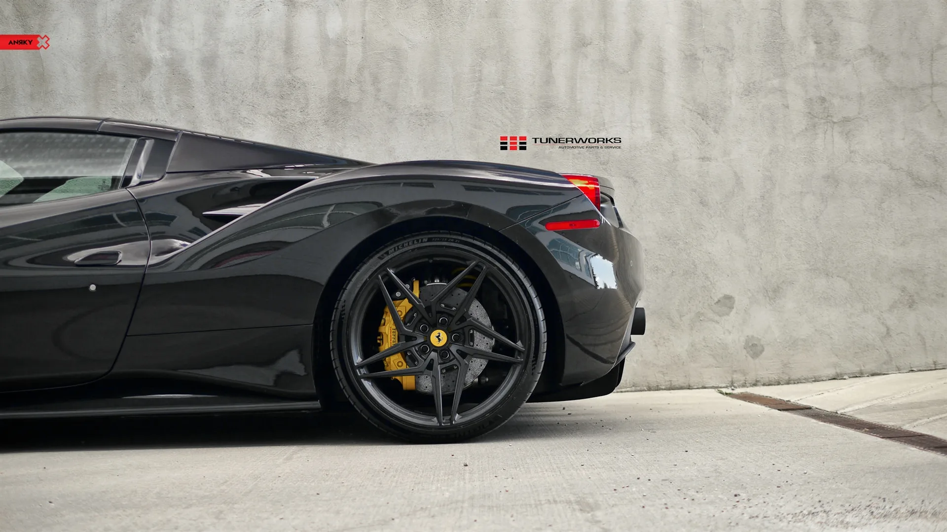 Anrky X|Series S1-X3 on Ferrari 488, photo 9