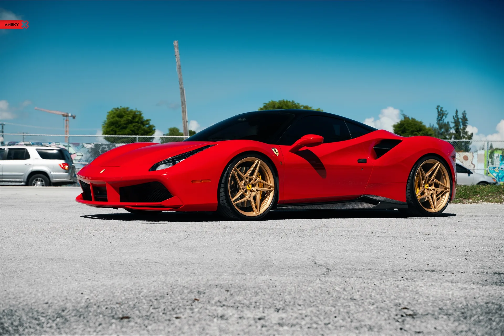 Anrky X|Series S1-X3 on Ferrari 488, photo 7
