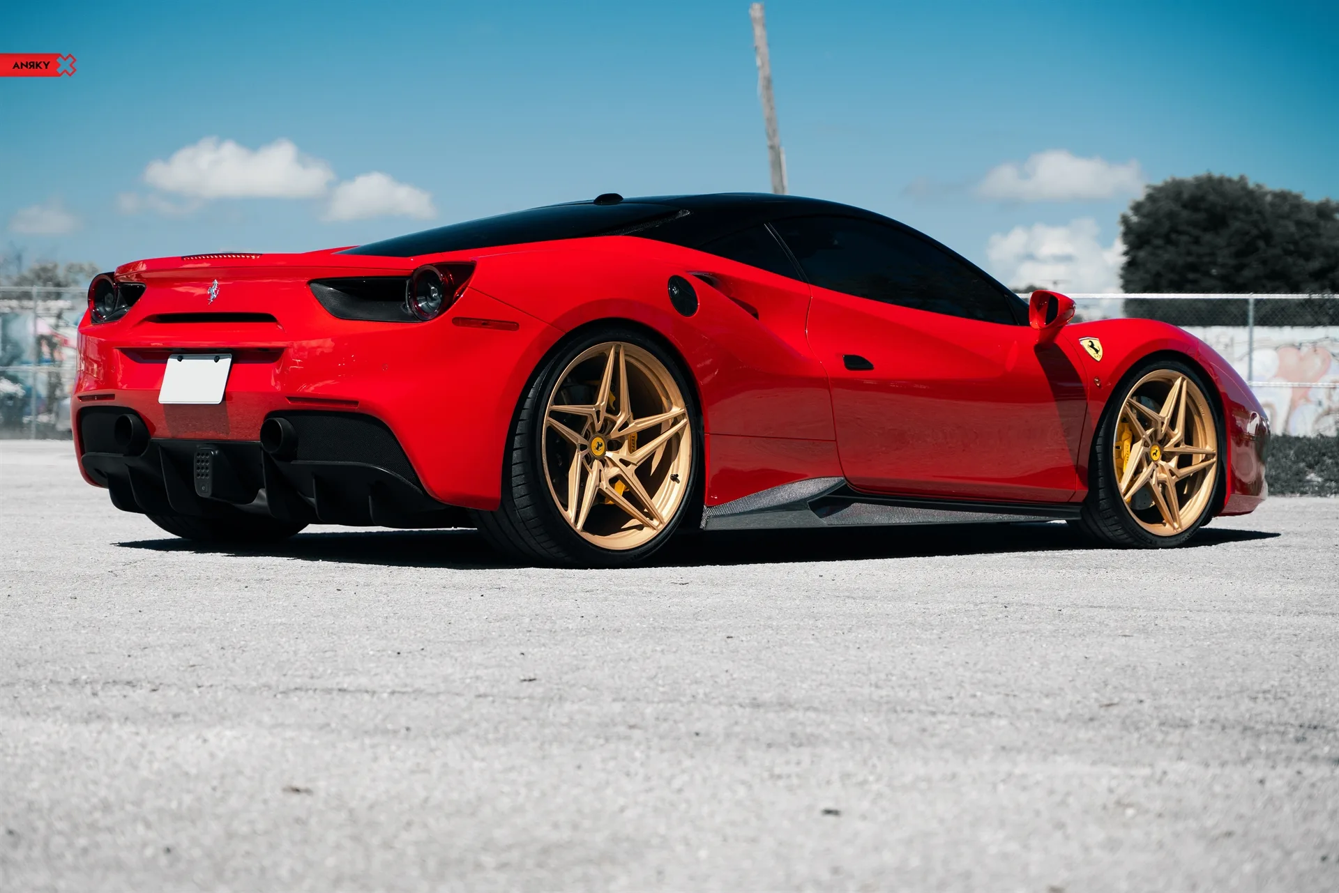 Anrky X|Series S1-X3 on Ferrari 488, photo 10
