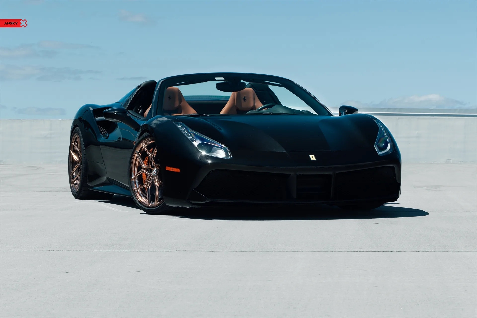 Anrky X|Series S1-X4 on Ferrari 488