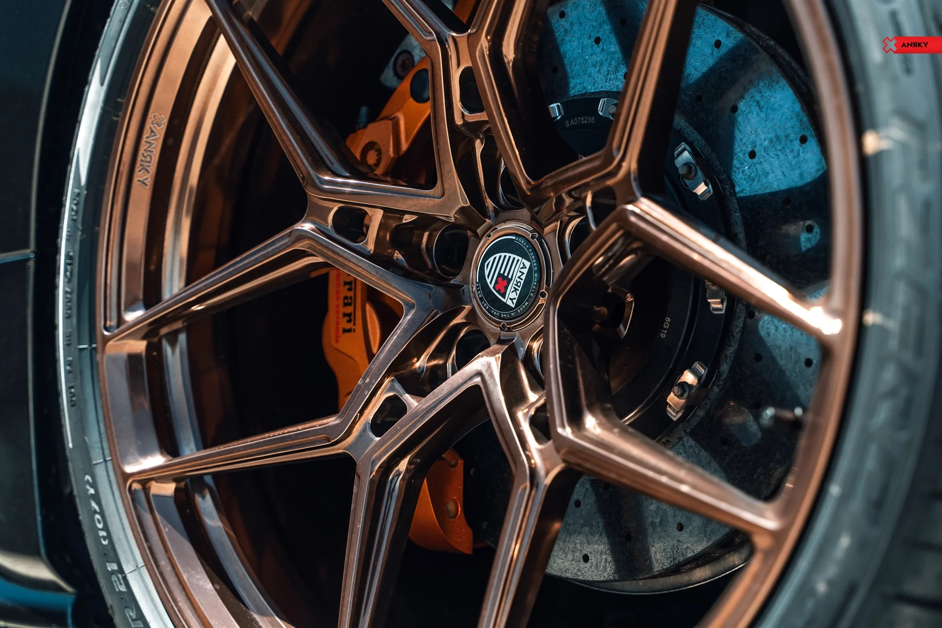 Anrky X|Series S1-X4 on Ferrari 488, photo 10