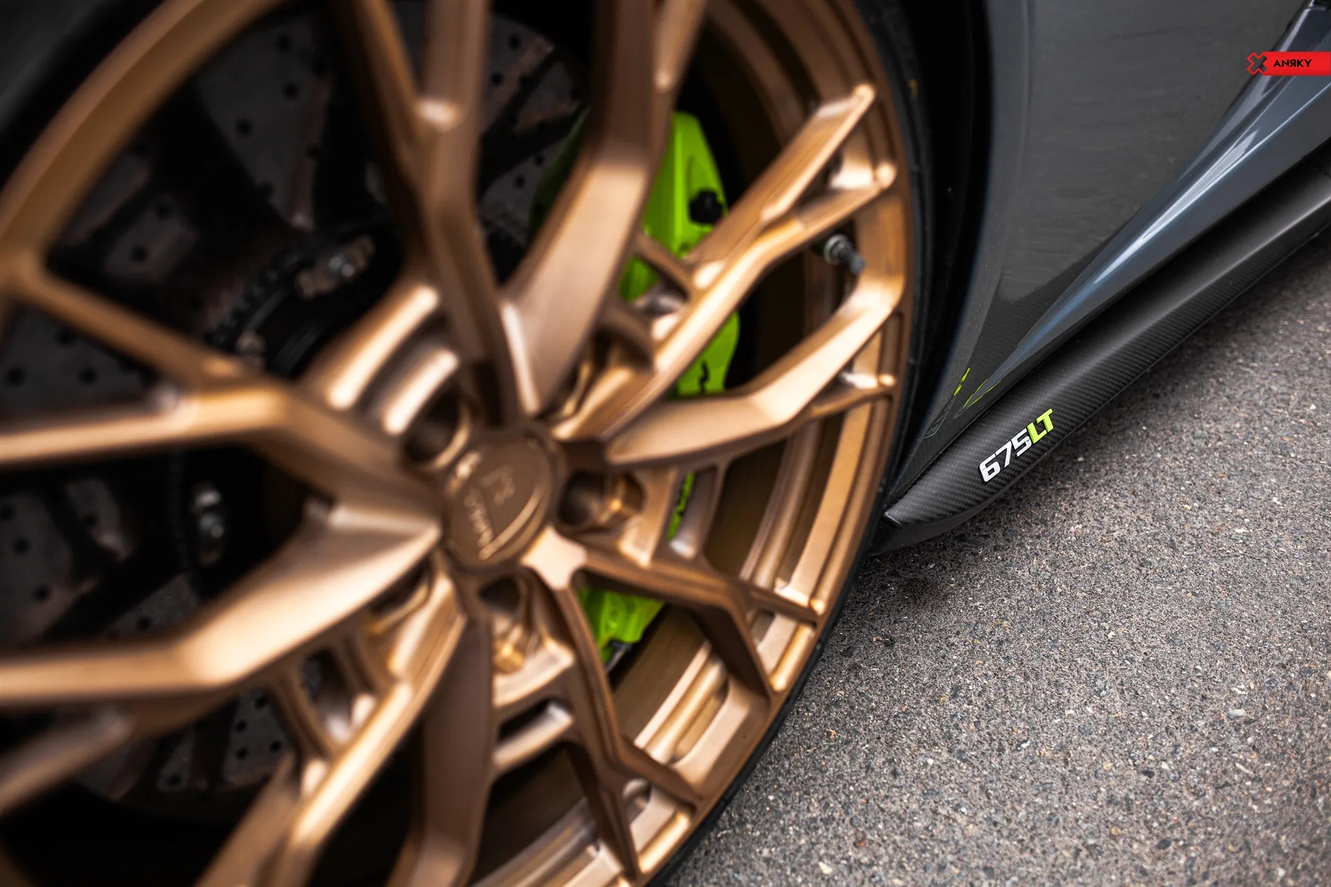 Anrky X|Series S1-X5 on McLaren 675LT, photo 3