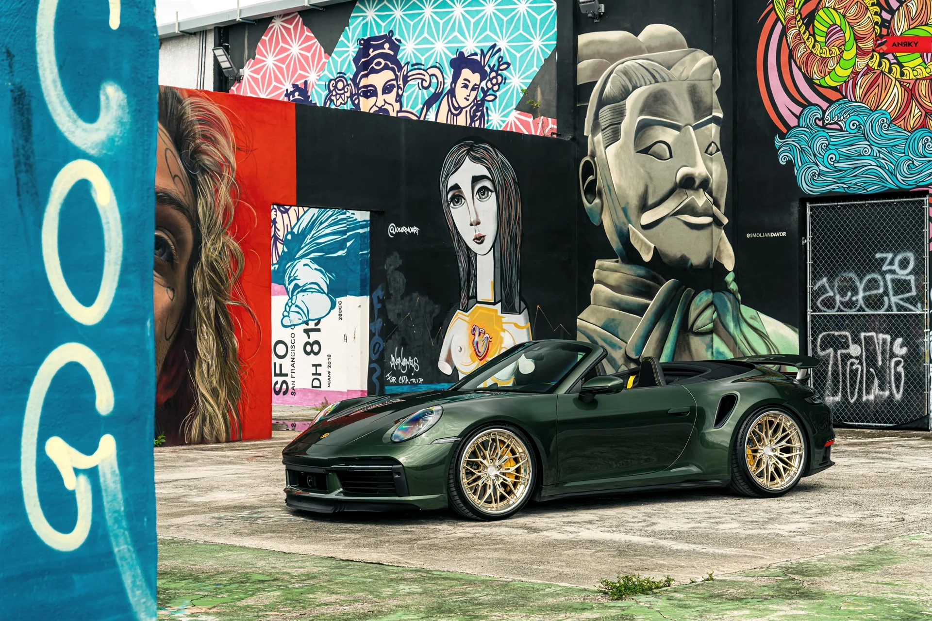 Anrky X|Series S3-X1 on Porsche 911 992.1