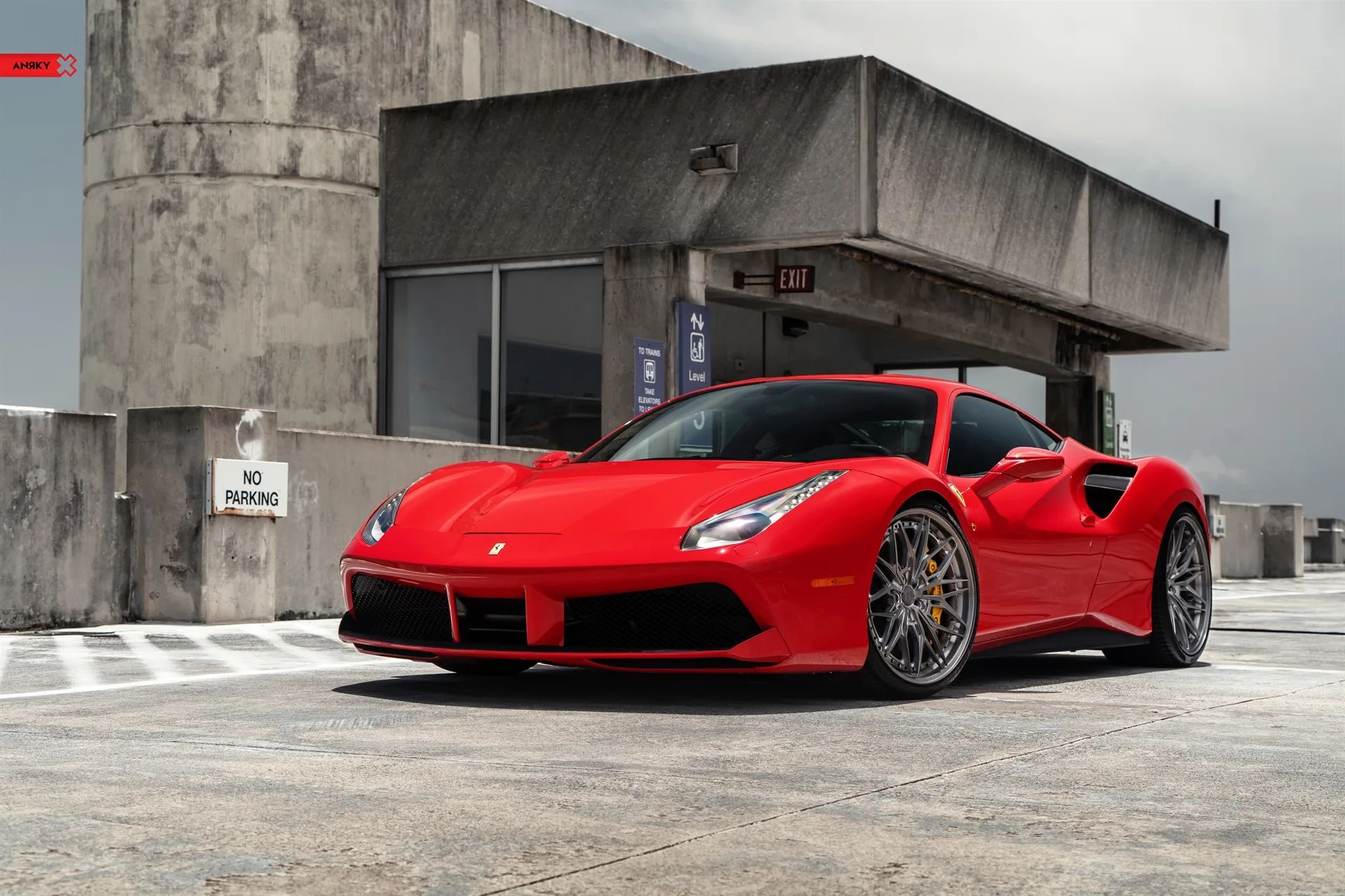 Anrky X|Series S3-X1 on Ferrari 488