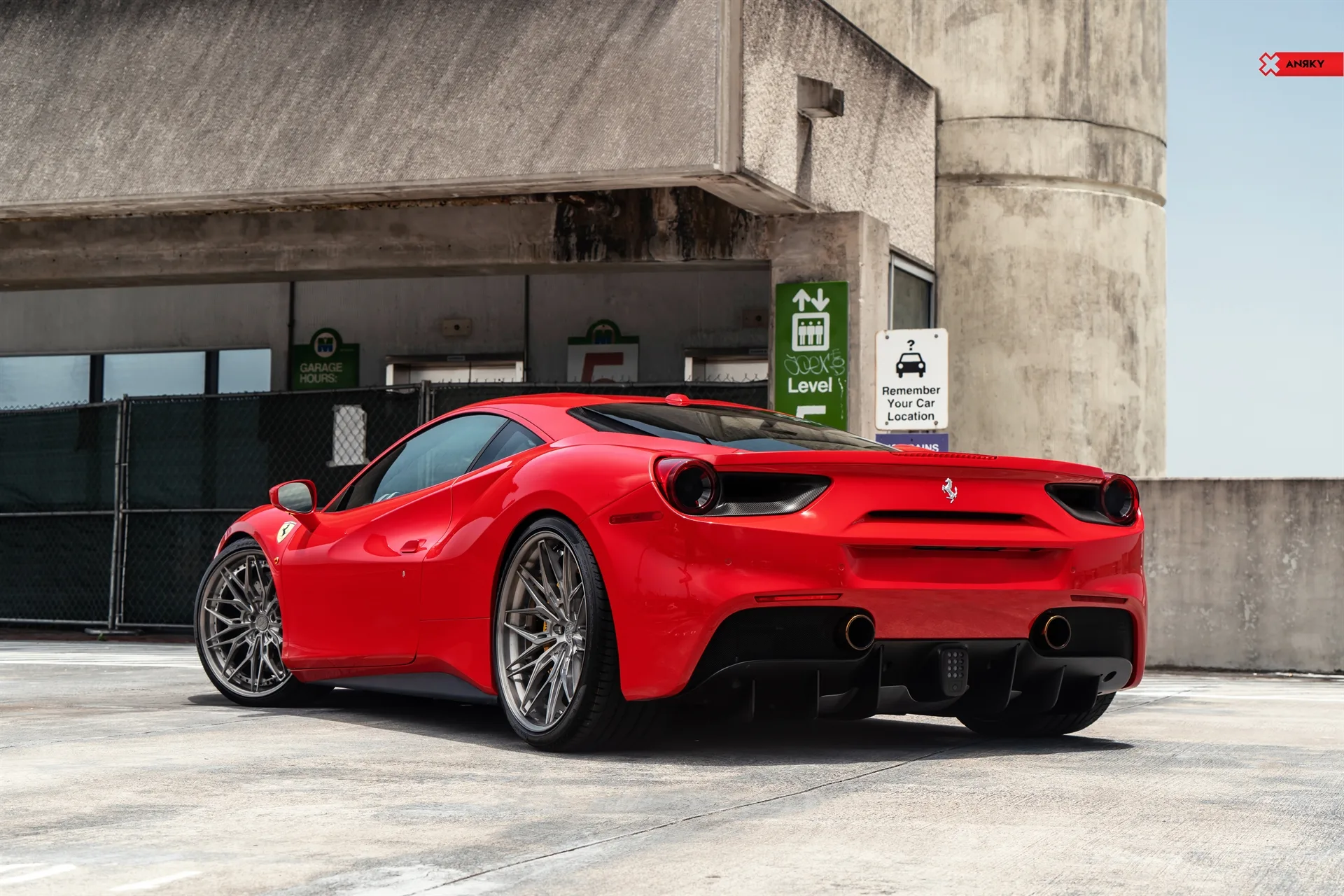 Anrky X|Series S3-X1 on Ferrari 488, photo 5