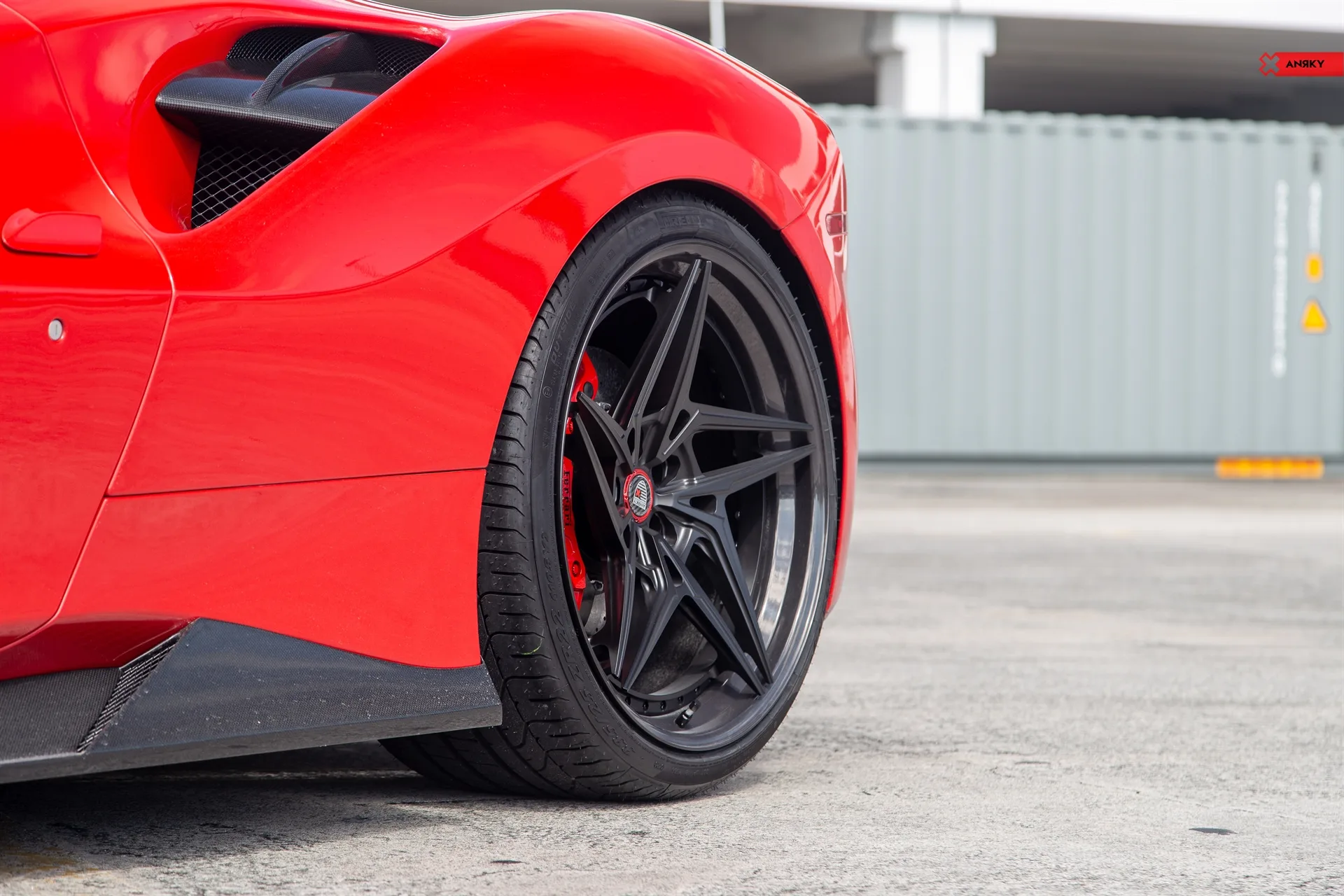 Anrky X|Series S3-X3 on Ferrari 488, photo 4