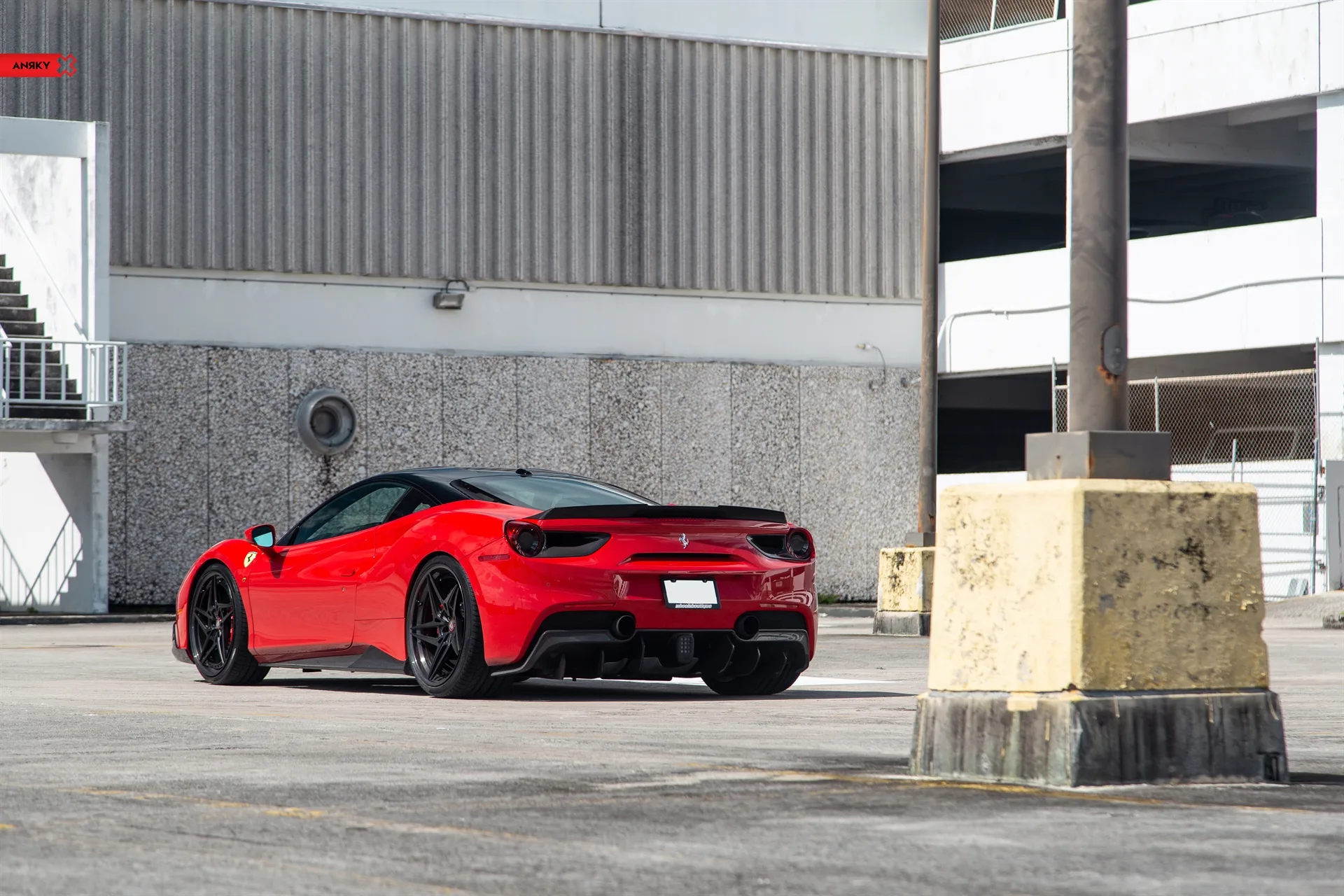 Anrky X|Series S3-X3 on Ferrari 488, photo 12