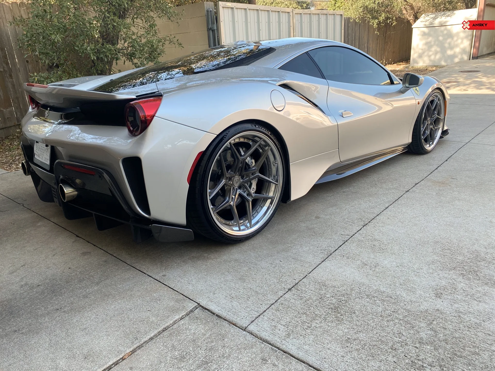 Anrky X|Series S3-X4 on Ferrari 488, photo 10