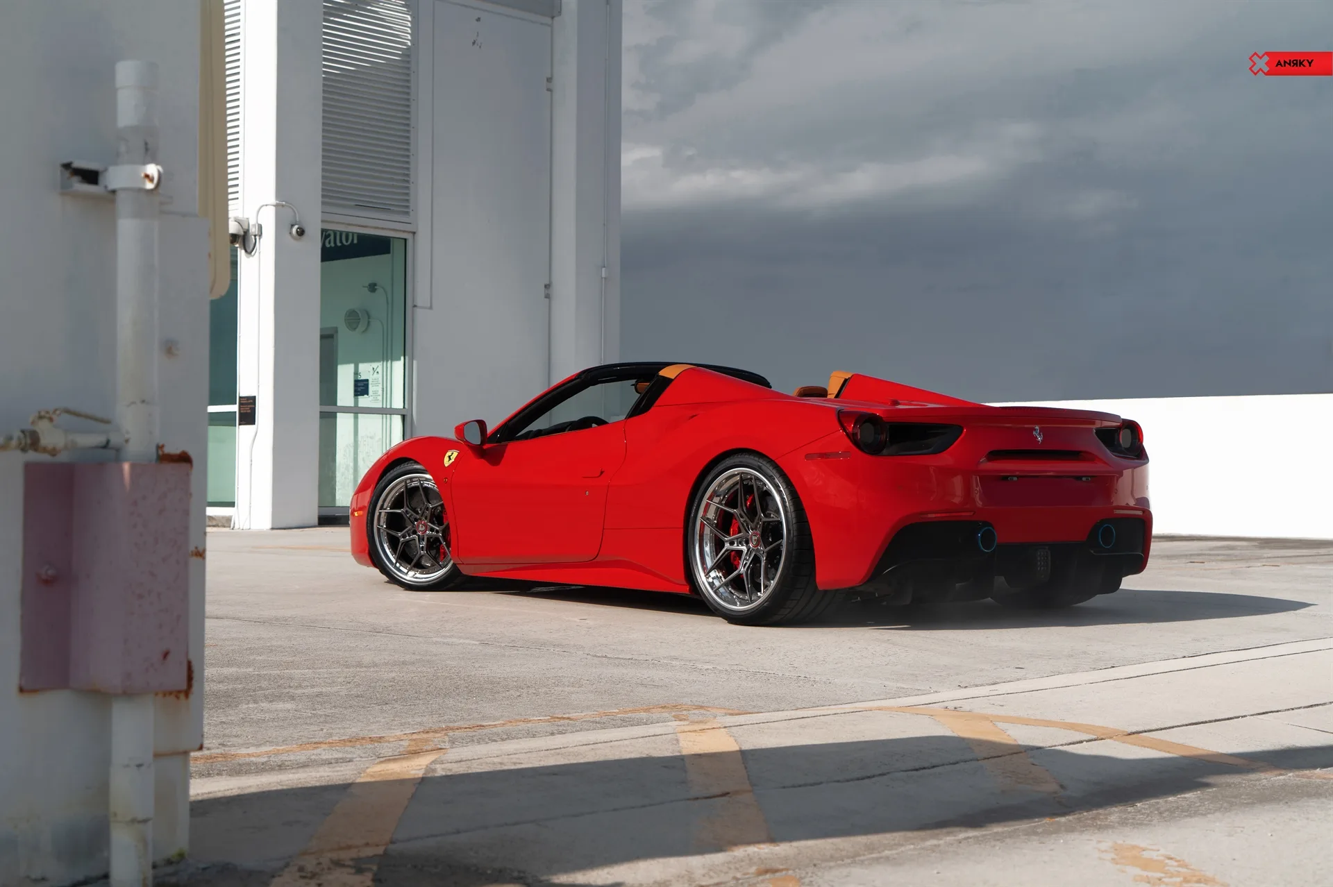 Anrky X|Series S3-X4 on Ferrari 488, photo 12