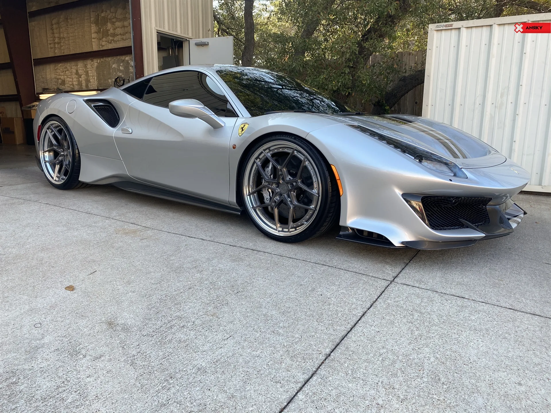 Anrky X|Series S3-X4 on Ferrari 488, photo 8