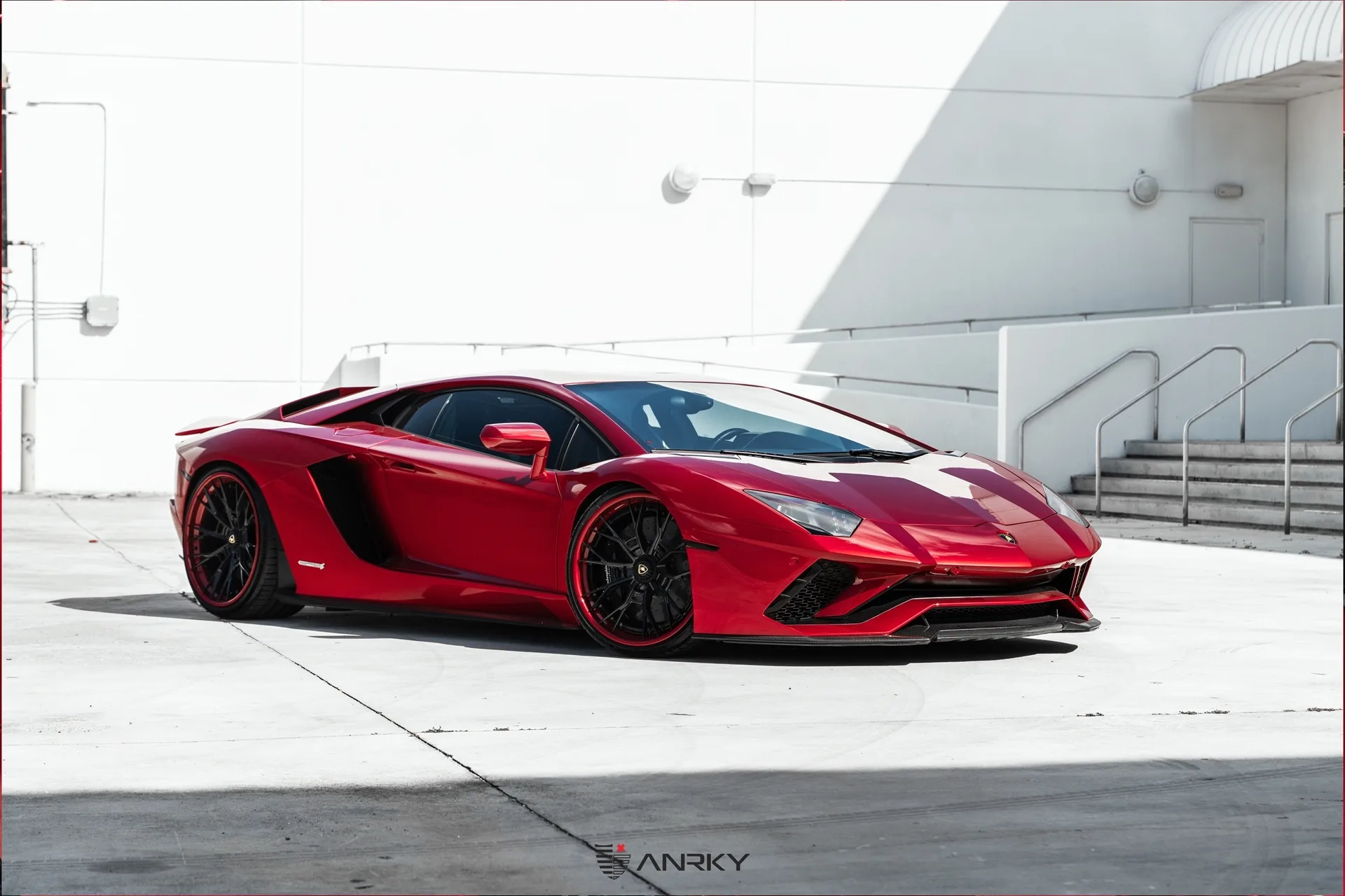 Anrky X|Series S3-X5 on Lamborghini Aventador S LP 740-4