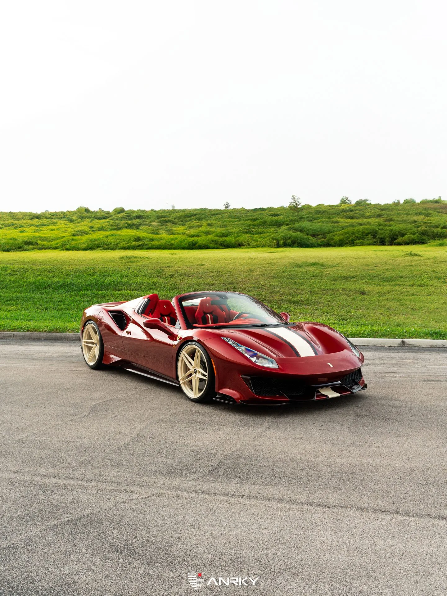 Anrky XR_Series Monoblock XR-170 on Ferrari 488
