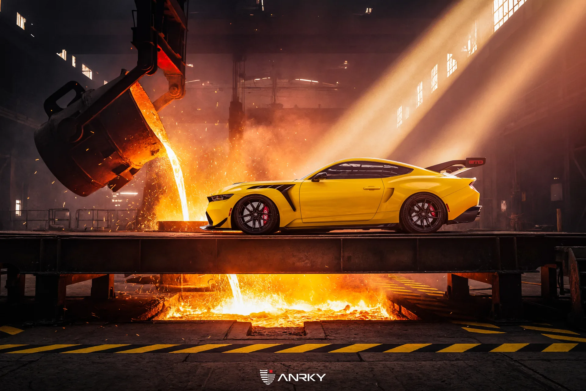 Anrky XR|Series XR-01 UltraLITE on Ford Mustang S550.1, photo 11