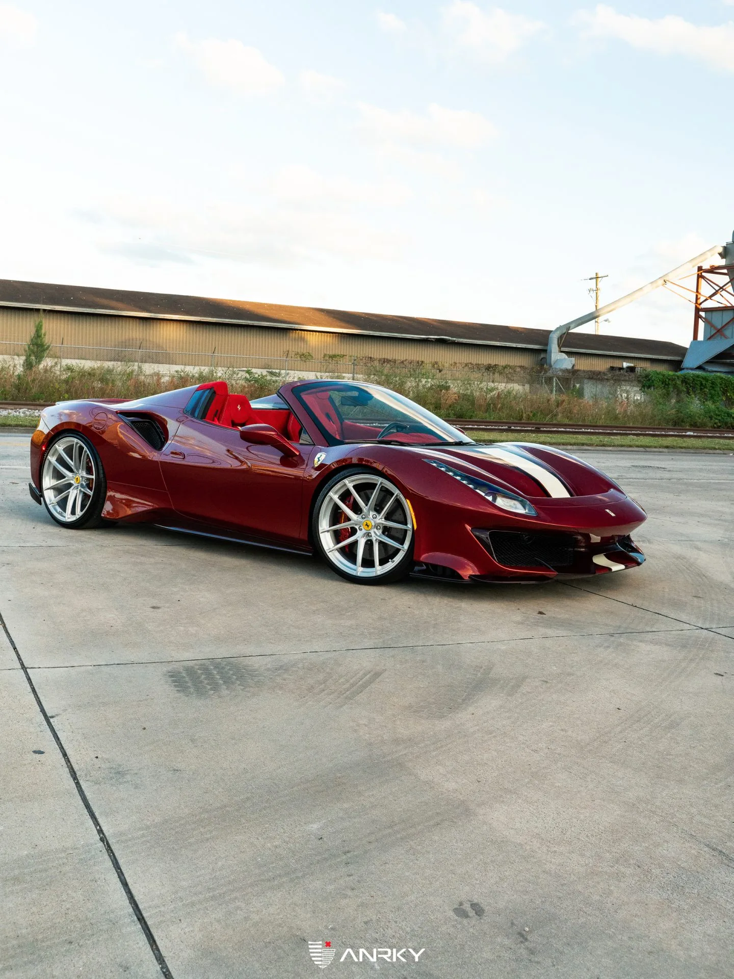 Anrky XR|Series XR-101 UltraLITE on Ferrari 488