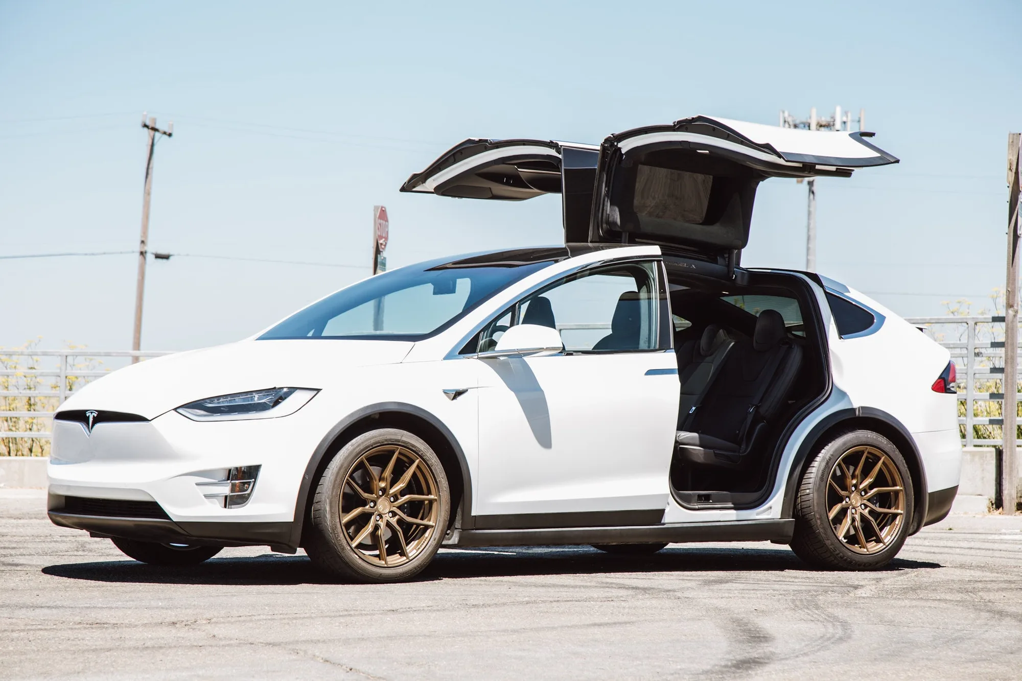 Aodhan AFF1 on Tesla Model X Original (2015-2021), photo 10