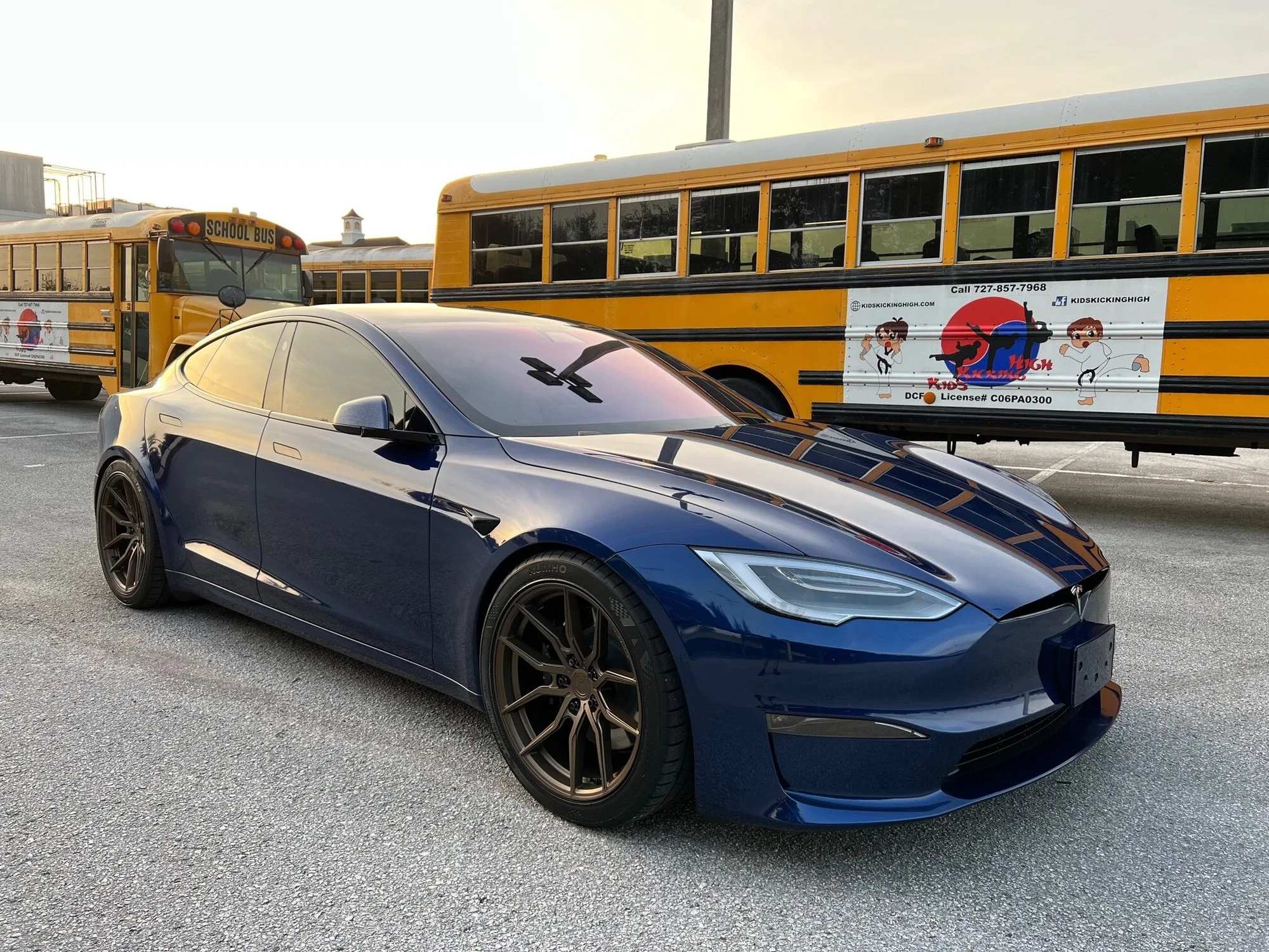 Aodhan AFF1 on Tesla Model S Original (2012-2016), photo 2