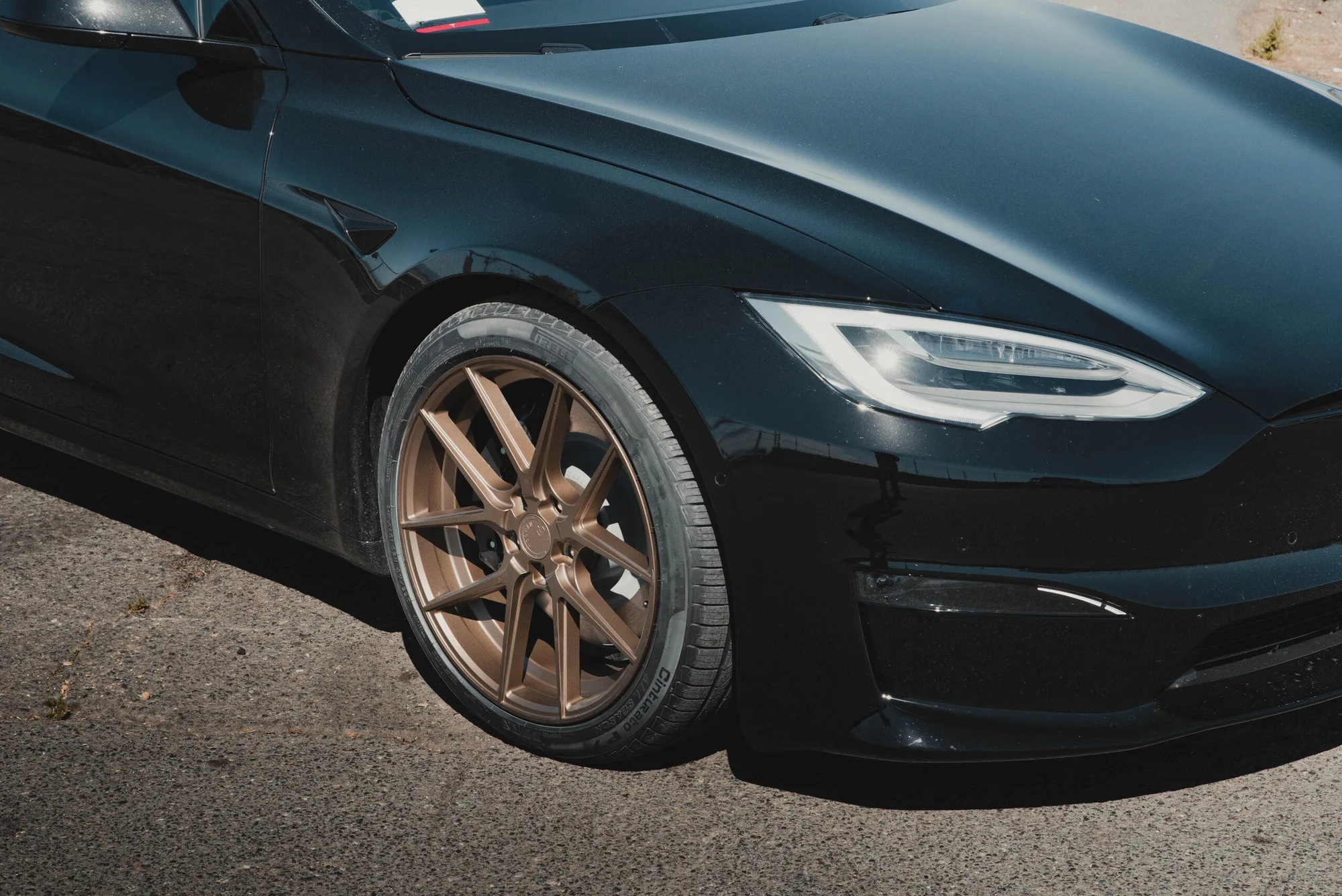 Aodhan AFF3 on Tesla Model S Original (2012-2016)