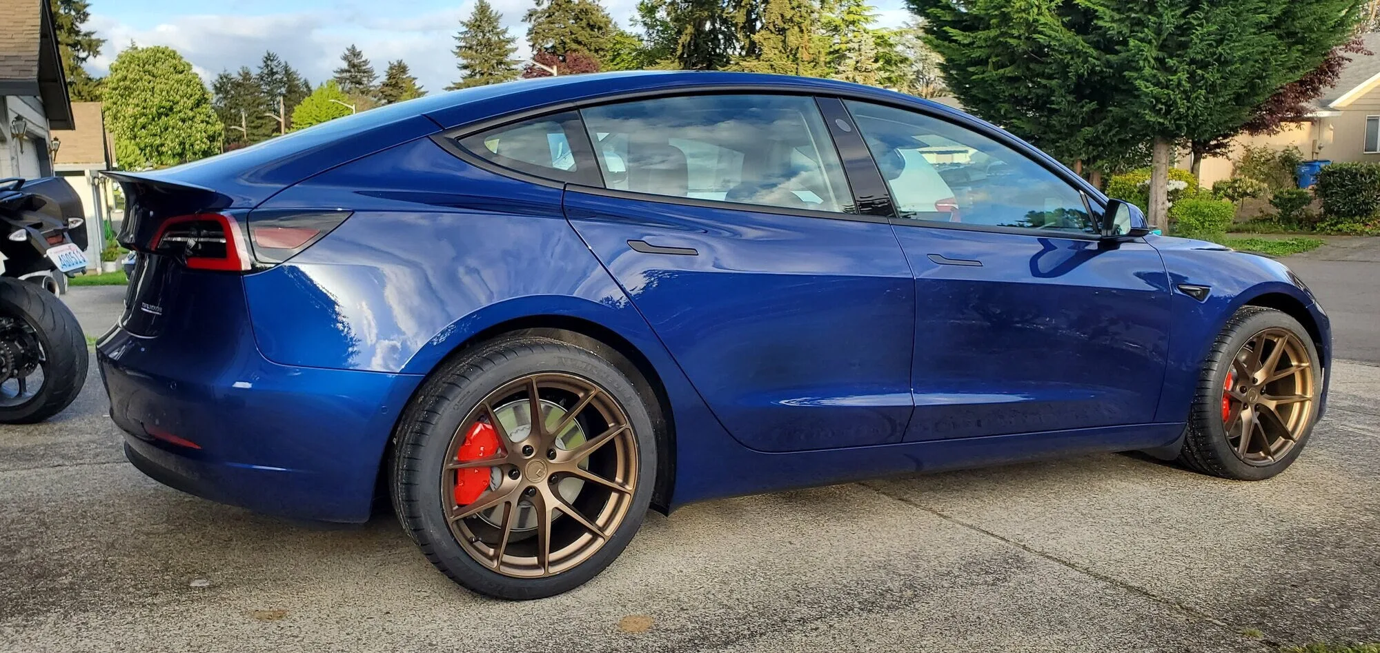 Aodhan AFF7 on Tesla Model 3 Original (2017-2023), photo 7
