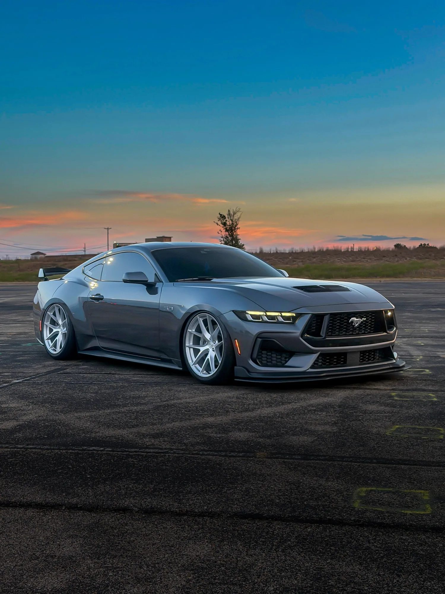 Aodhan AFF7 on Ford Mustang Seventh generation, S650 (2024-present), photo 4