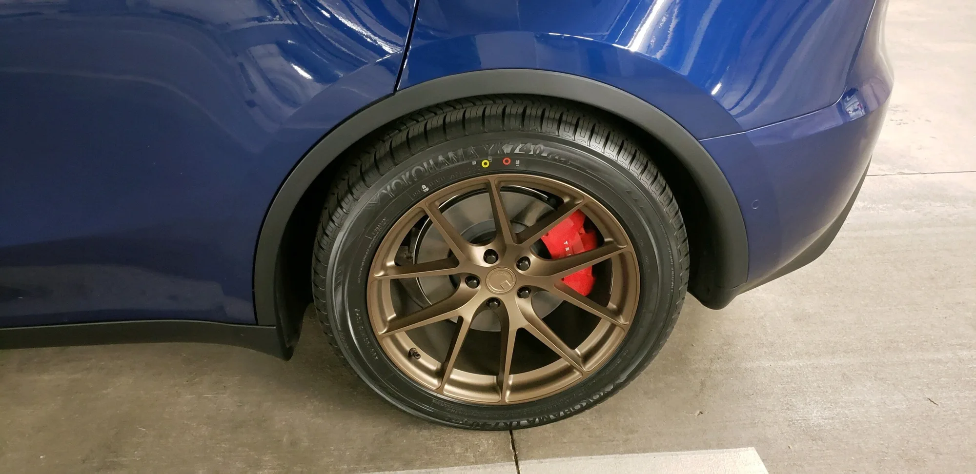 Aodhan AFF7 on Tesla Model Y Original (2020-), photo 4