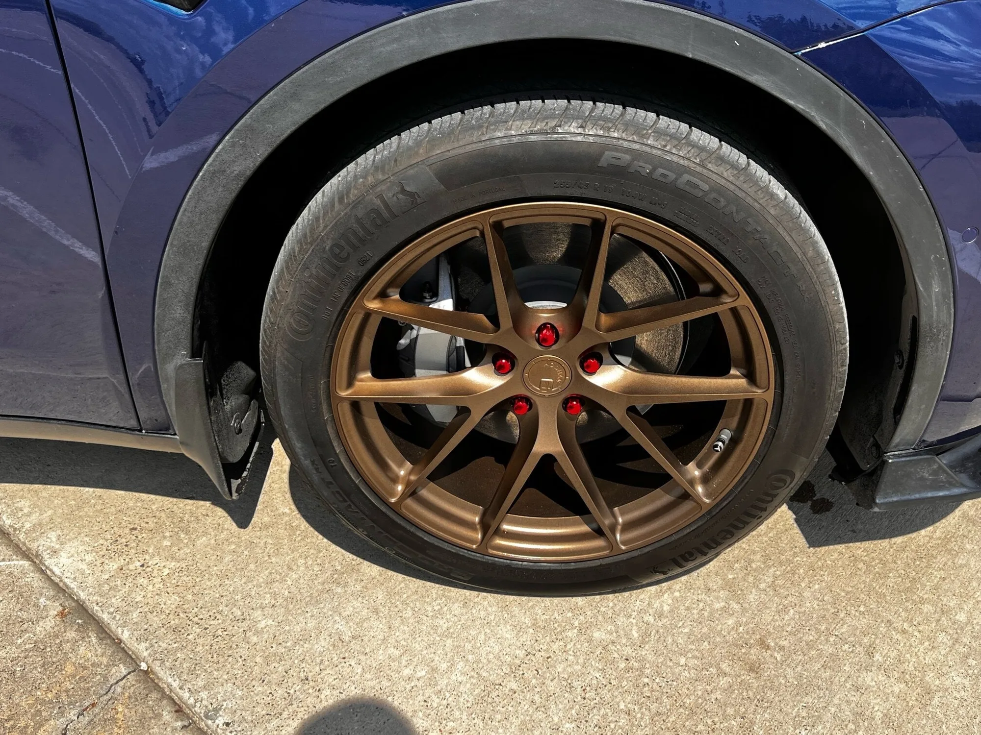 Aodhan AFF7 on Tesla Model Y Original (2020-), photo 7