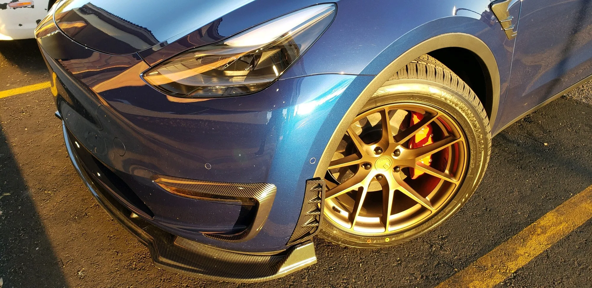 Aodhan AFF7 on Tesla Model Y Original (2020-), photo 5
