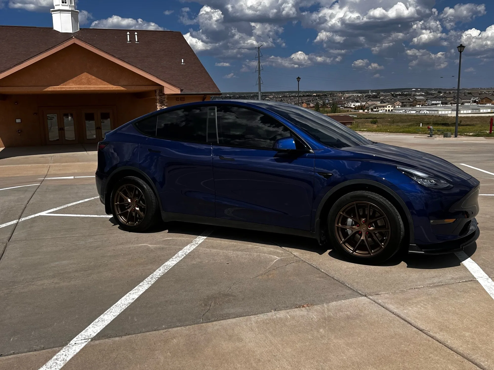Aodhan AFF7 on Tesla Model Y Original (2020-), photo 11