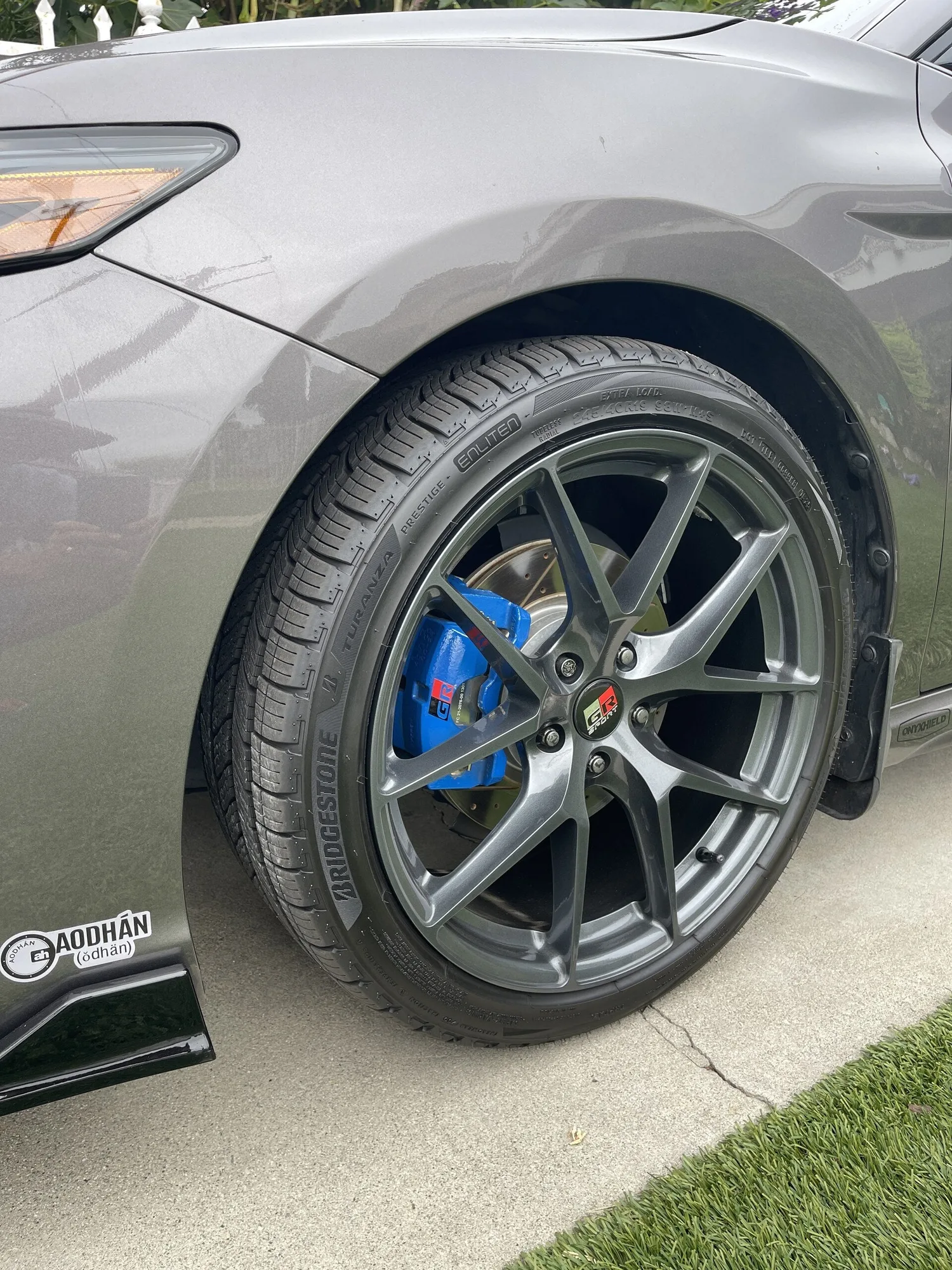 Aodhan AFF7 on Toyota Camry XV70, photo 3