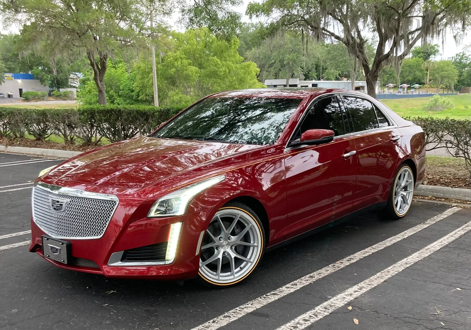 Aodhan AFF7 on Cadillac CTS 3rd gen, photo 4