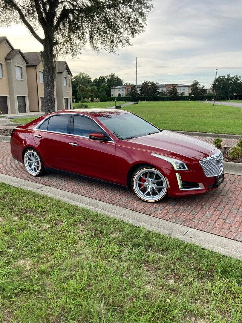 Aodhan AFF7 on Cadillac CTS 3rd gen, photo 2