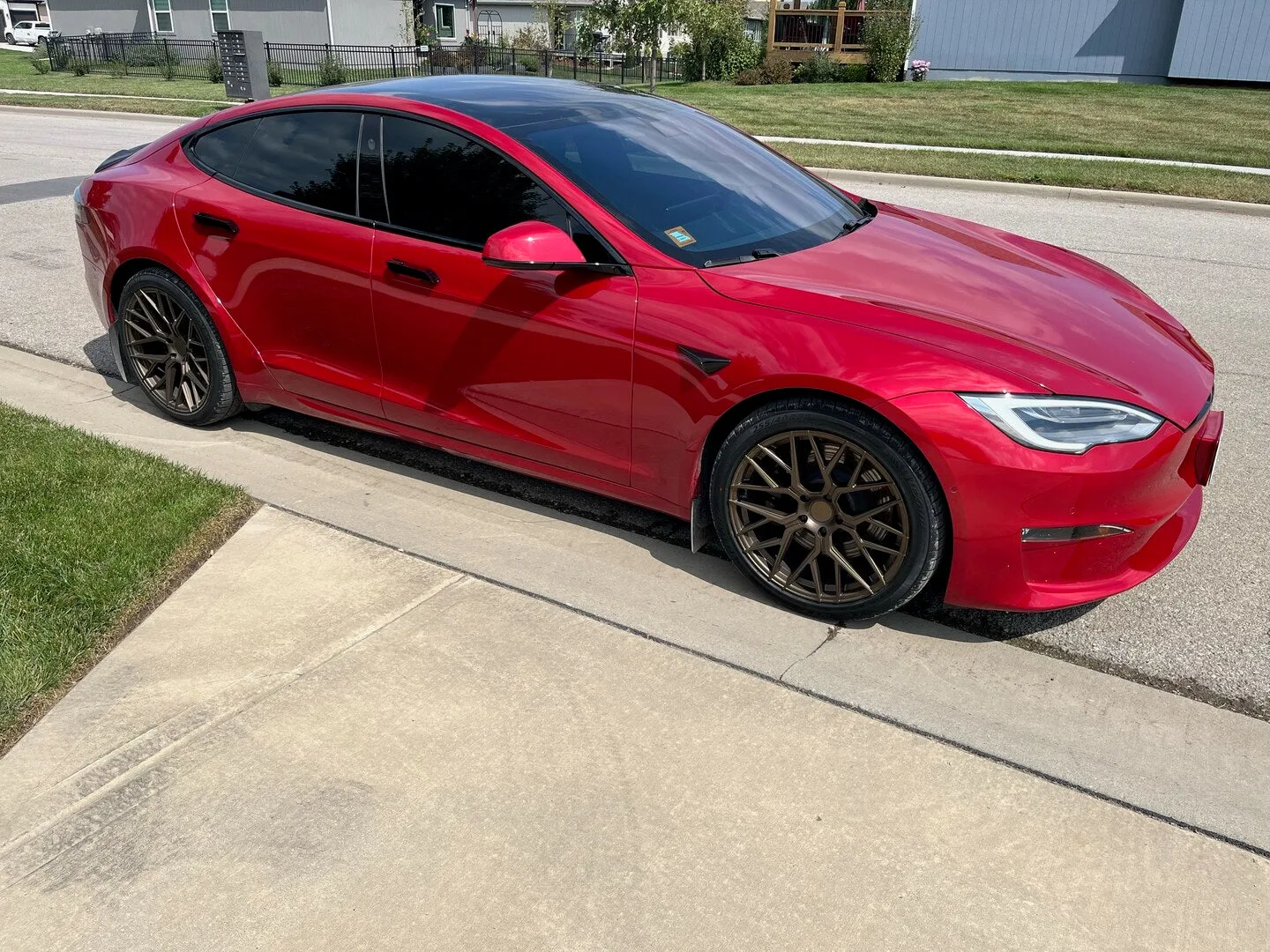 Aodhan AFF9 on Tesla Model S Facelift (2021-), photo 3